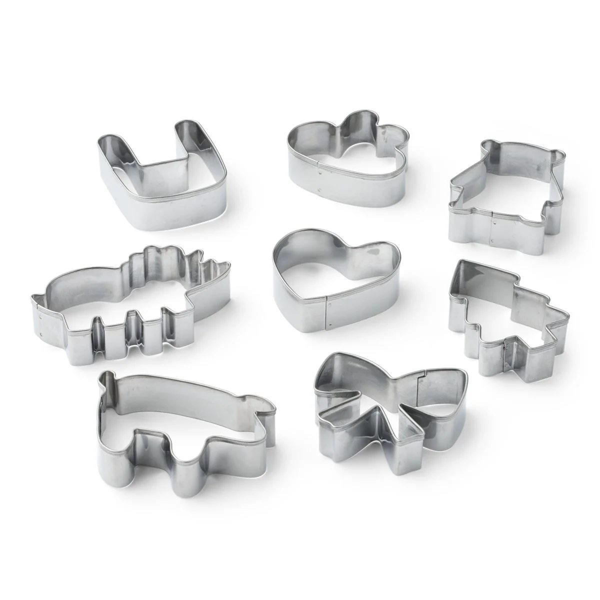 Trille Cookie Cutter 8-Pack - Stainless steel