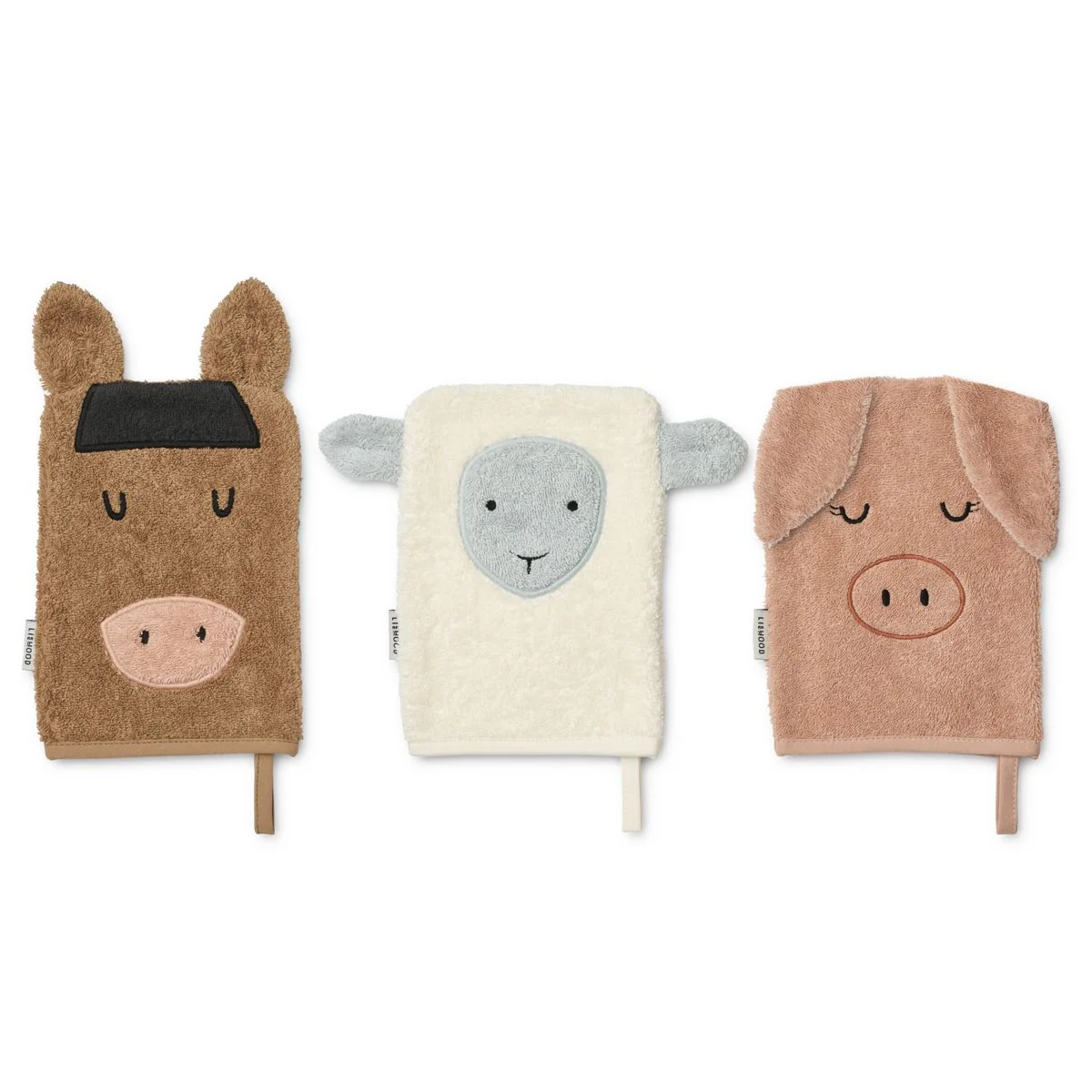 Sylvester Washcloth 3-Pack - Yellow mellow mix