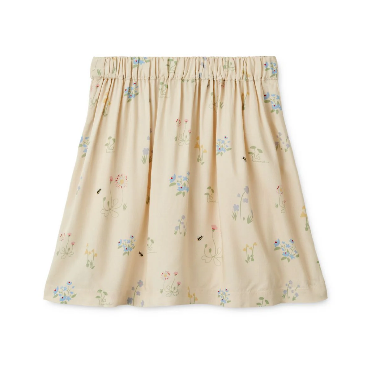 Rosita printed midi skirt - Leo spots / Tuscany rose