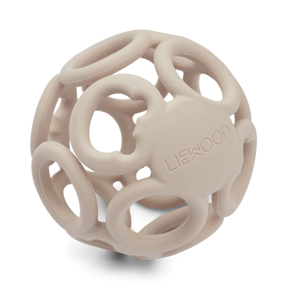 Jasmin teether ball - Tuscany rose
