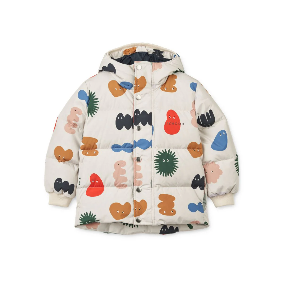 Palle Puffer Down Jacket - Army brown multi mix