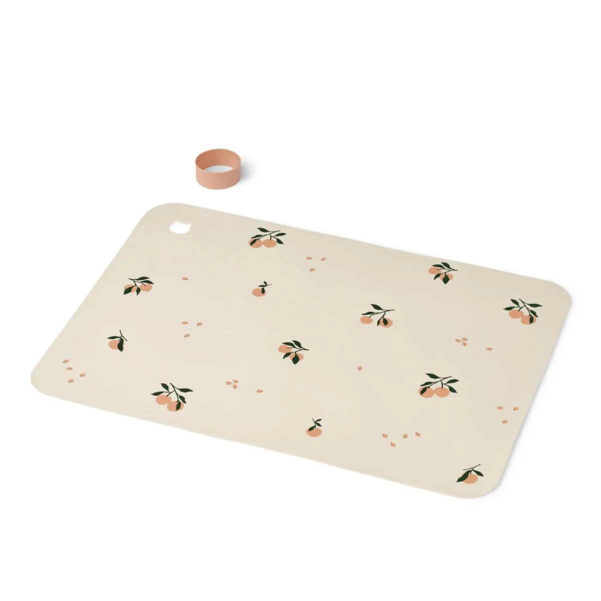 Jude Printed Placemat - Shell / Pale tuscany