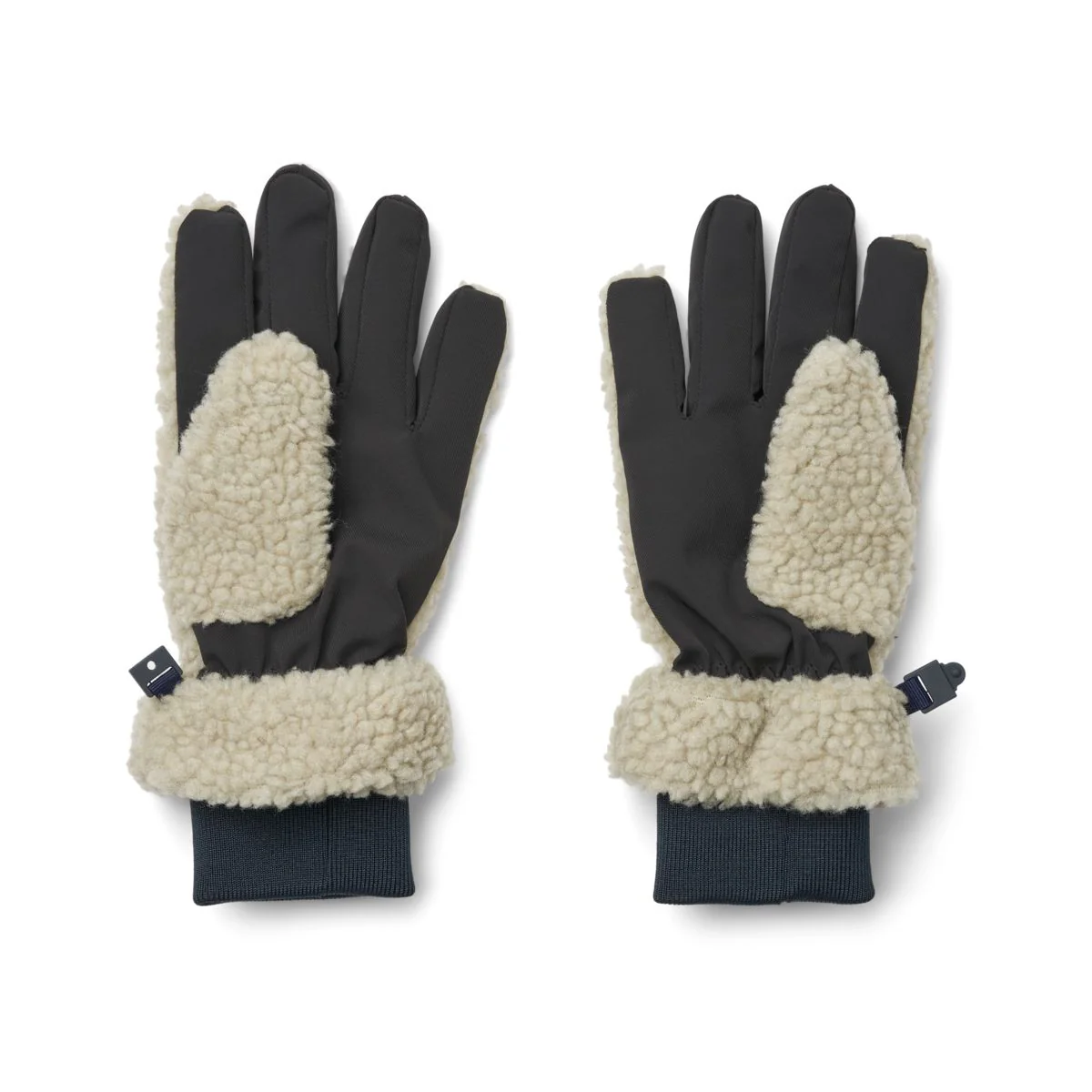 Demi Pile Gloves - Classic navy / Golden caramel