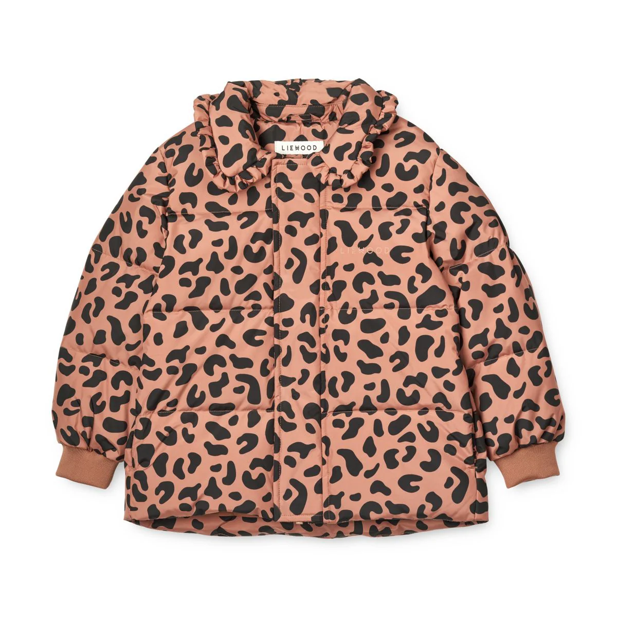 Anemone Down puffer jacket - Check Classic navy / Dark sandy