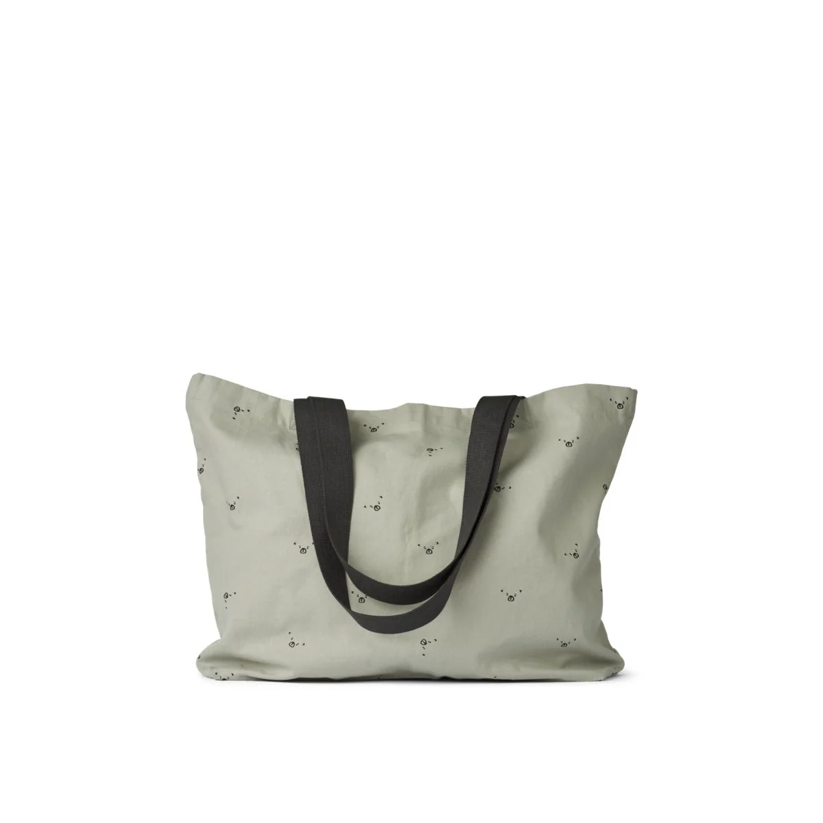 Big Tote Bag - Teddy / Dove blue