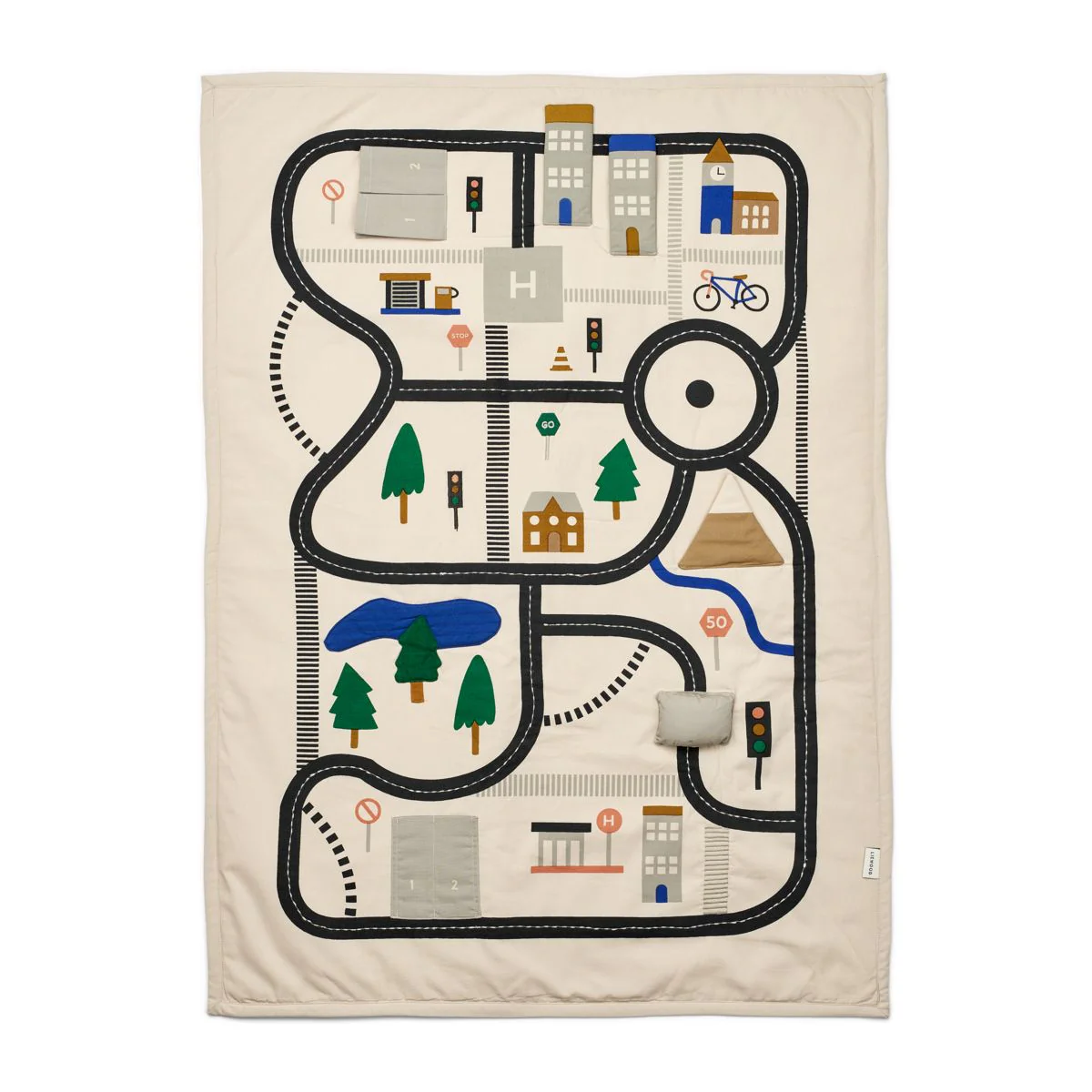 Adonna Transportable Activity Blanket - Downtown / Sandy