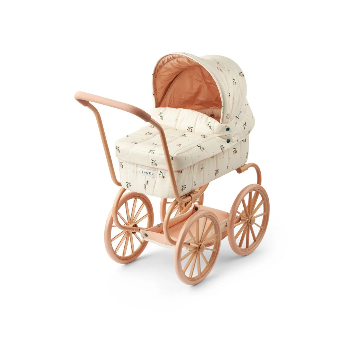 Adaline Doll Pram - Peach / Sea shell