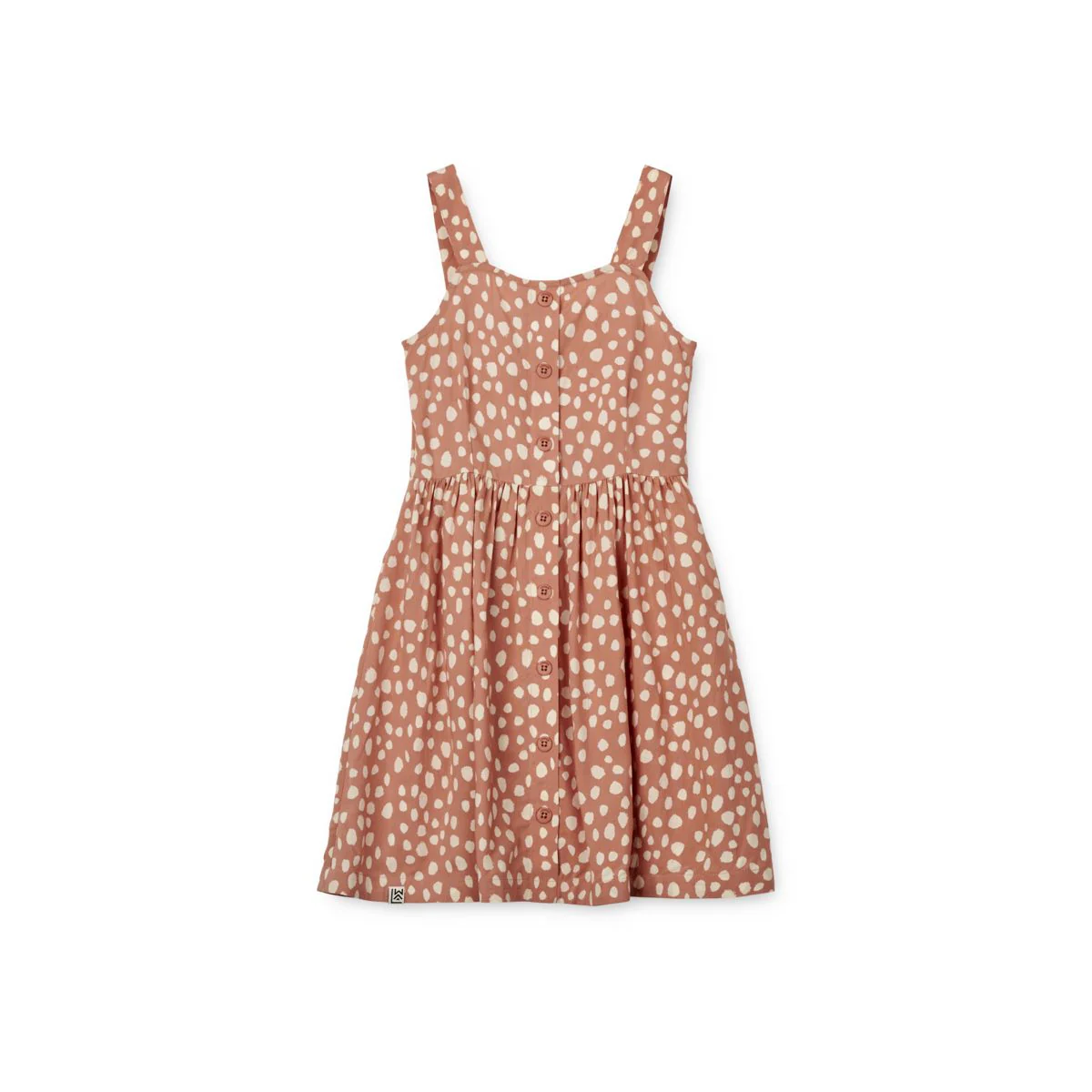 Zia striped strap dress - Y/D Stripe Tuscany rose/ Sandy