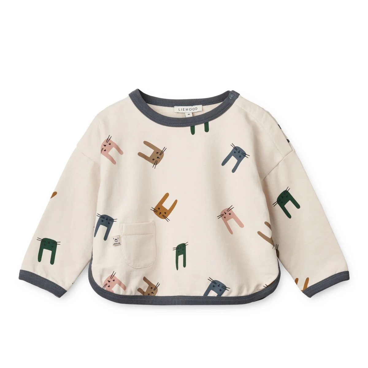 Lucie Baby Printed Sweatshirt - Bunny / Sandy