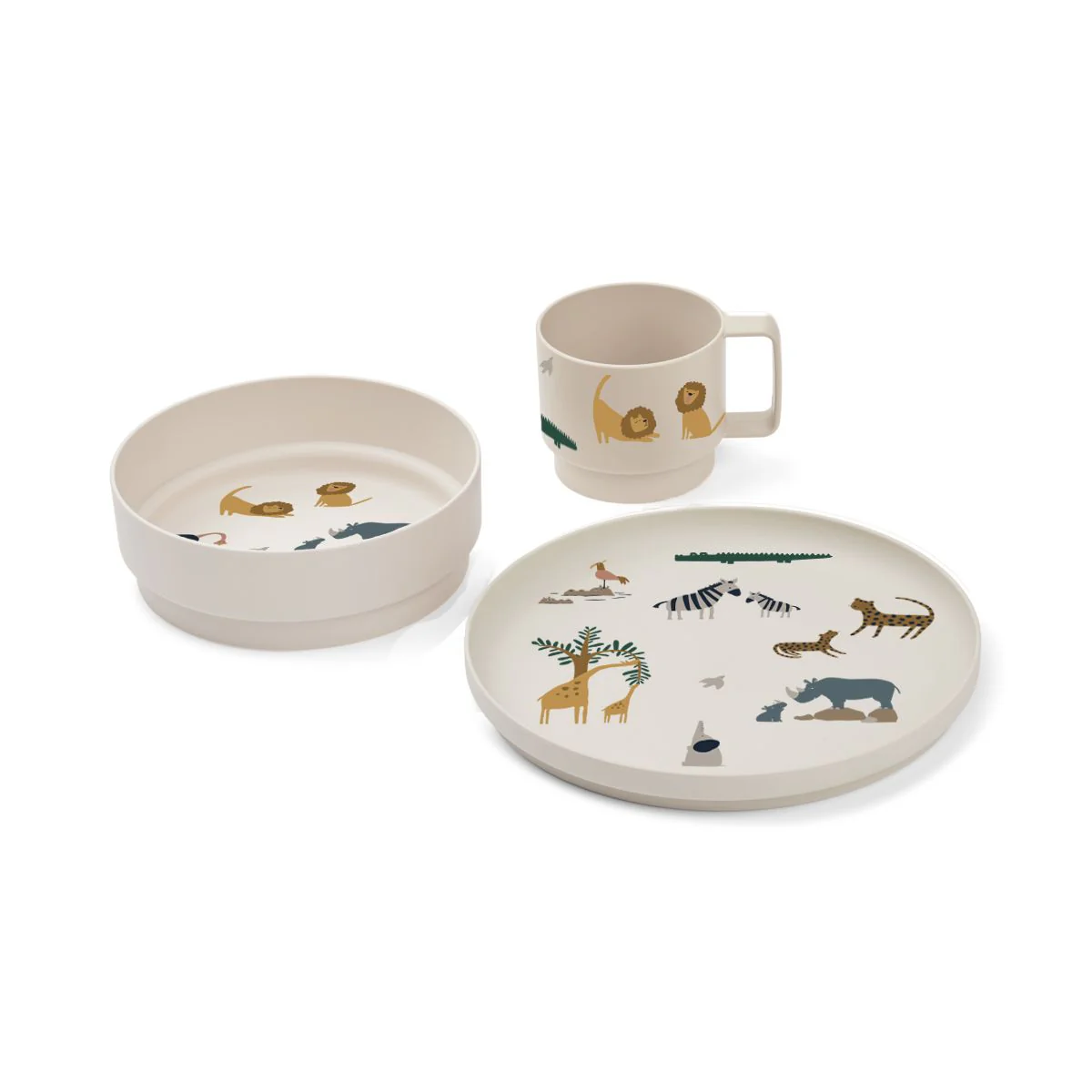 Archi Tableware Set - Cat / Tuscany rose
