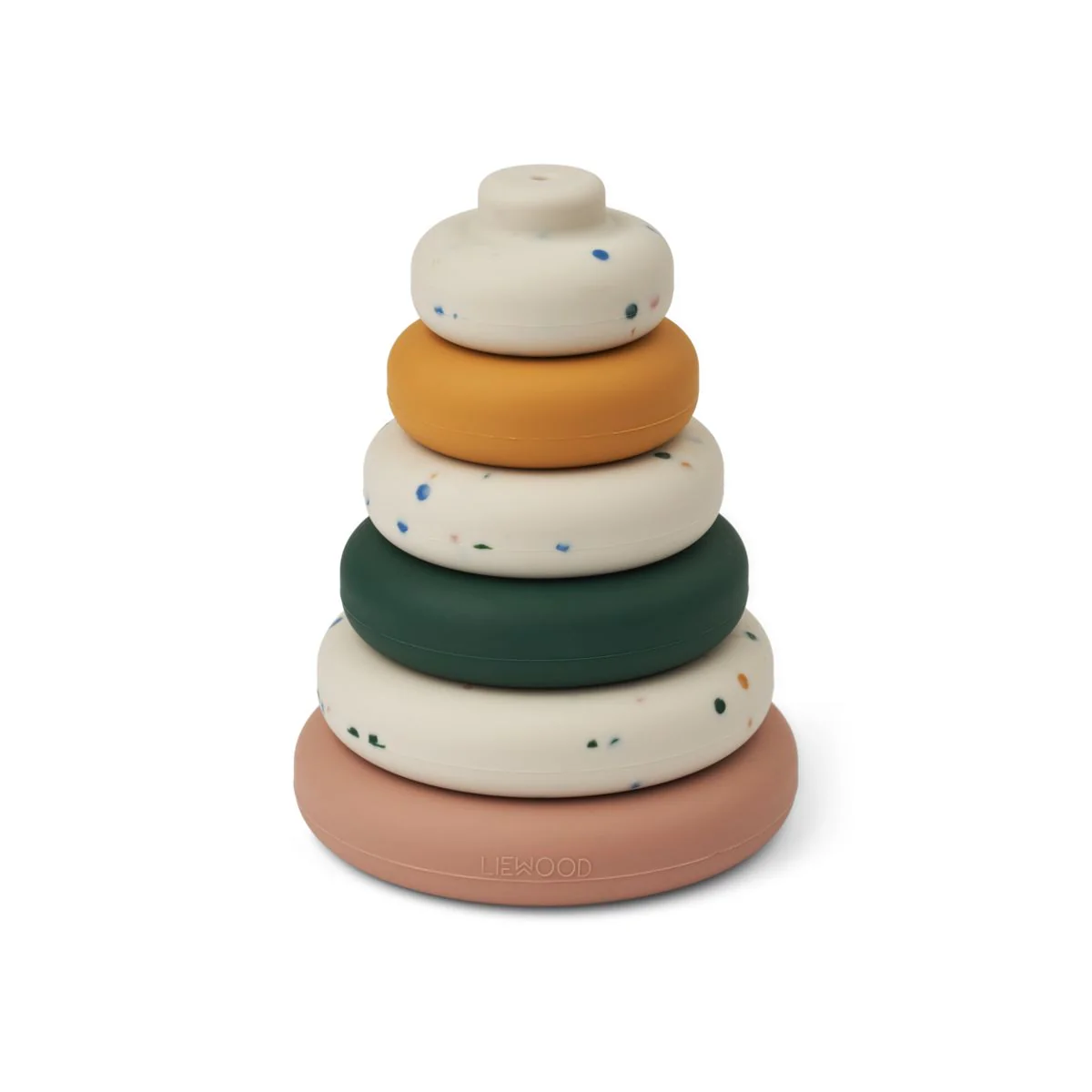 Dag Stacking Tower - Splash dots / Sea  shell