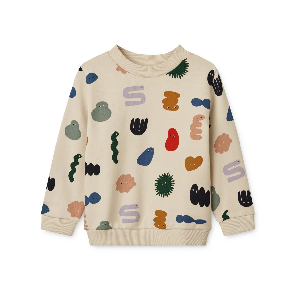 Thora Placement Sweatshirt - Unicorn / Pale tuscany