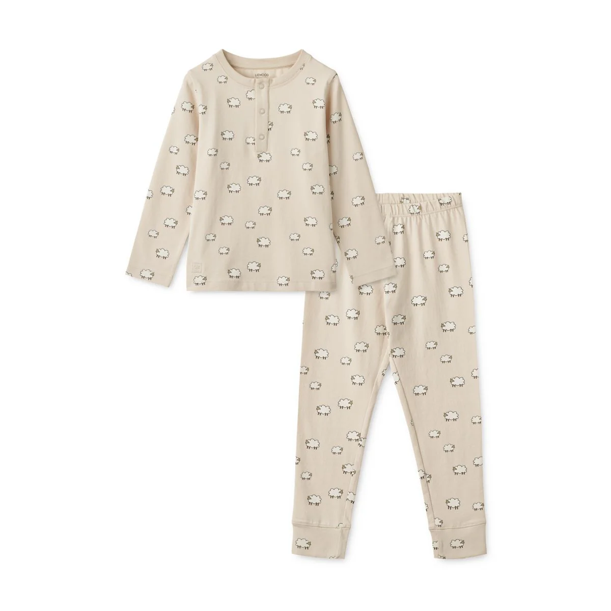 Wilhelm Printed Pyjamas Set - Dinosaurs / Mist
