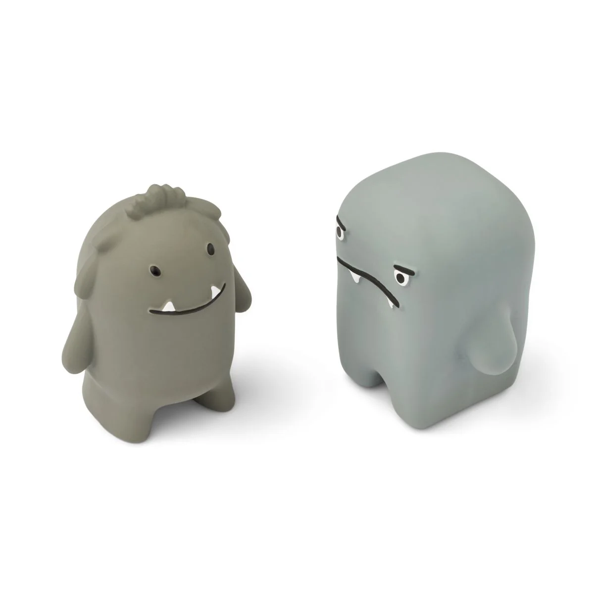 Gudmund bath toys 2-pack - Faune green / Blue fog