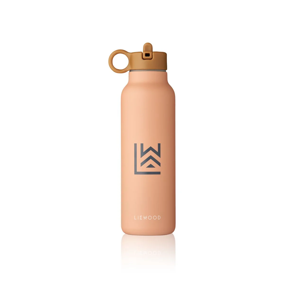Falk Water Bottle 350 ml - Vehicles/dove blue mix