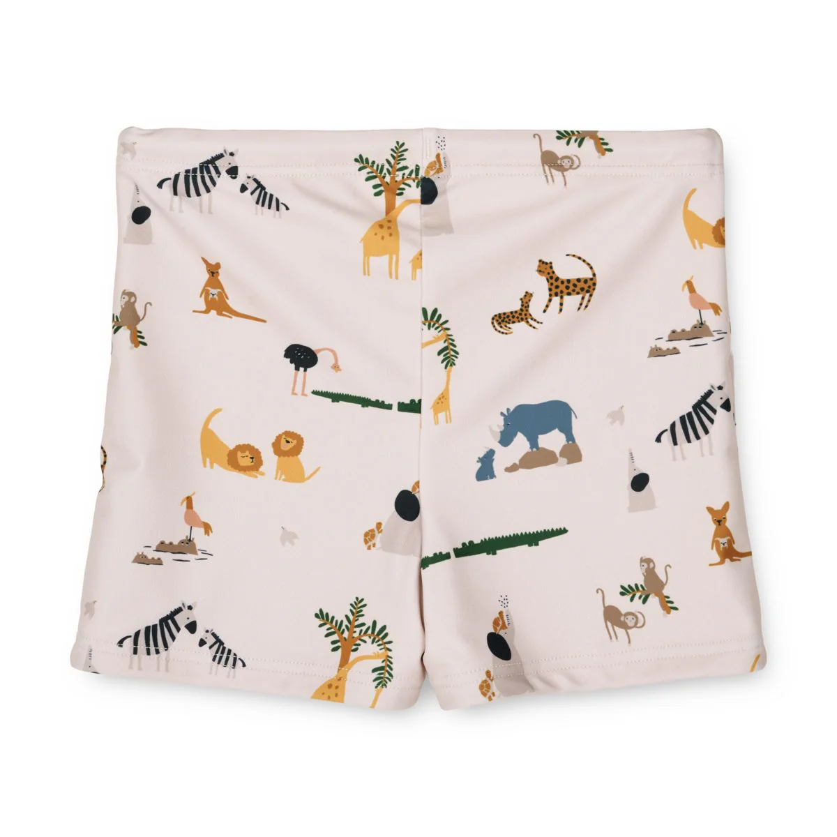 Otto Seersucker Swim Pants - Y/D stripe: Sea blue/white