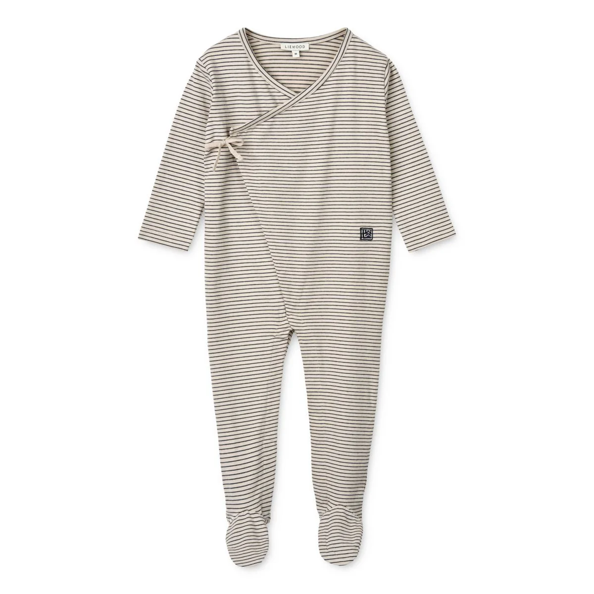 Bolde Baby Stripe Jumpsuit - Y/D Stripe Sandy / Classic navy