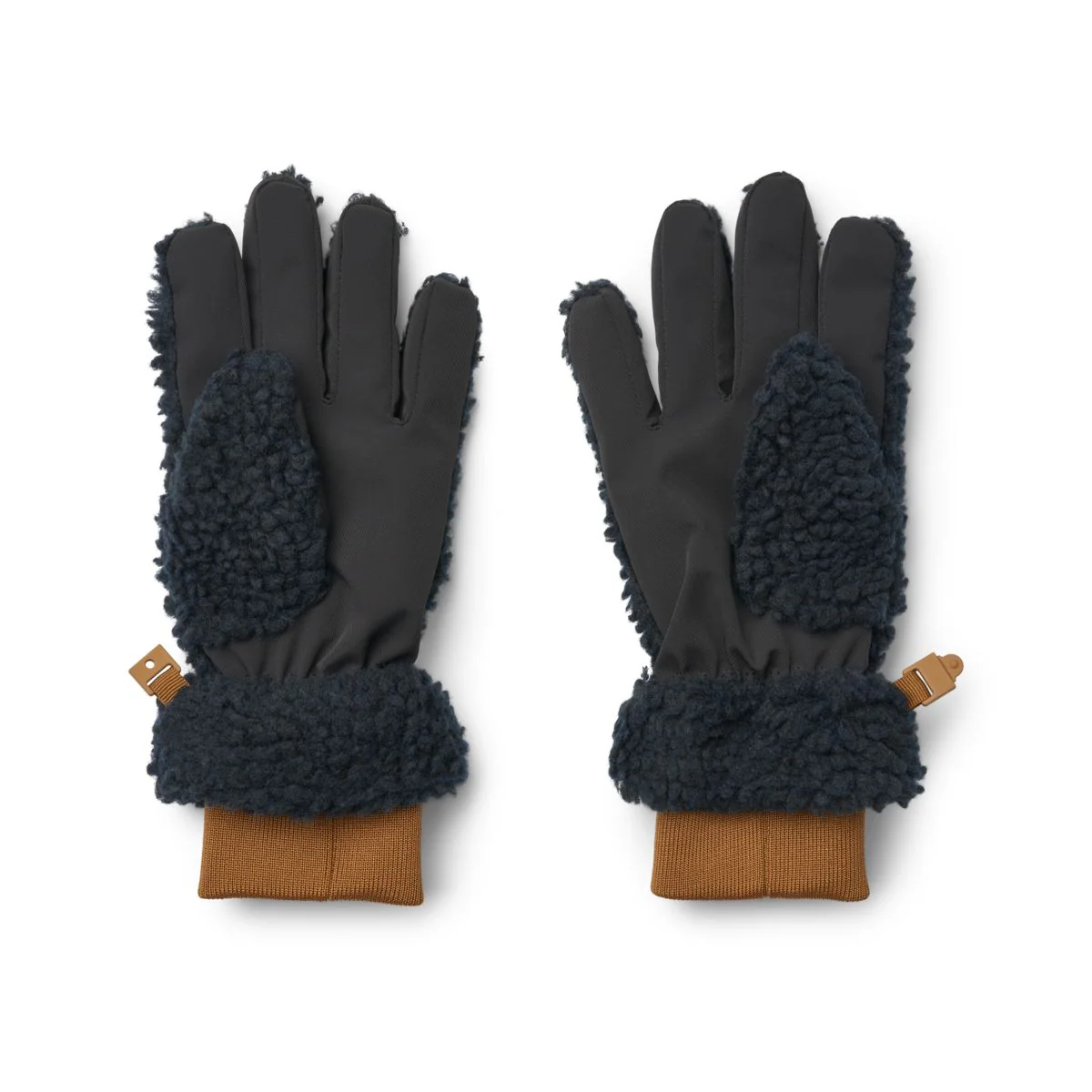 Demi Pile Gloves - Mist / Classic navy