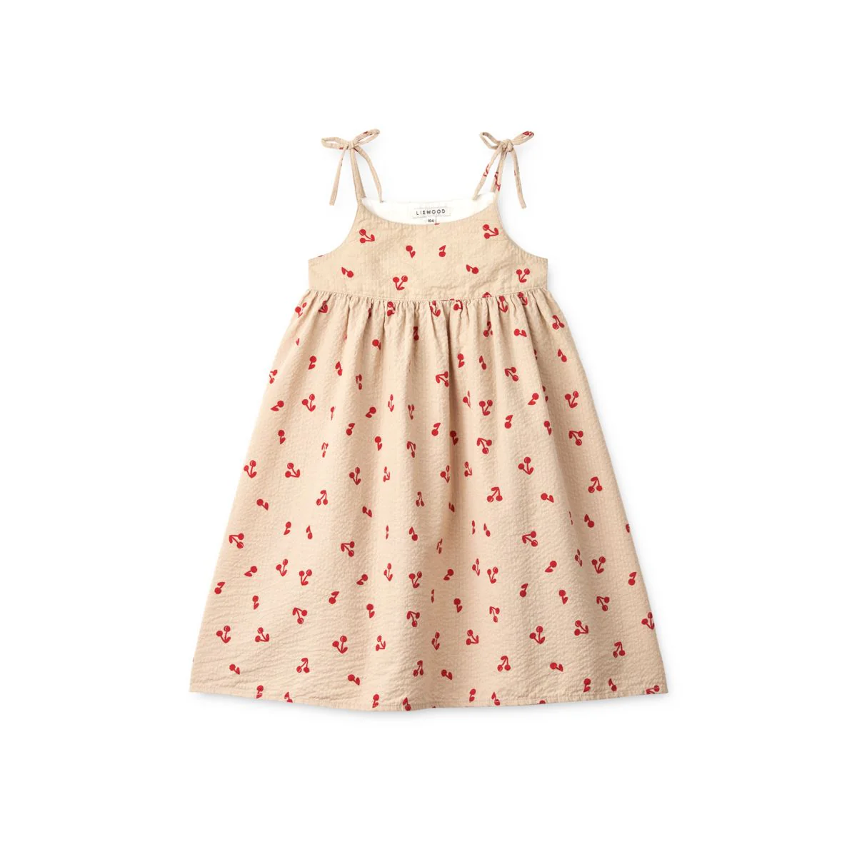 Eli printed empire dress - Cherries / Apple blossom