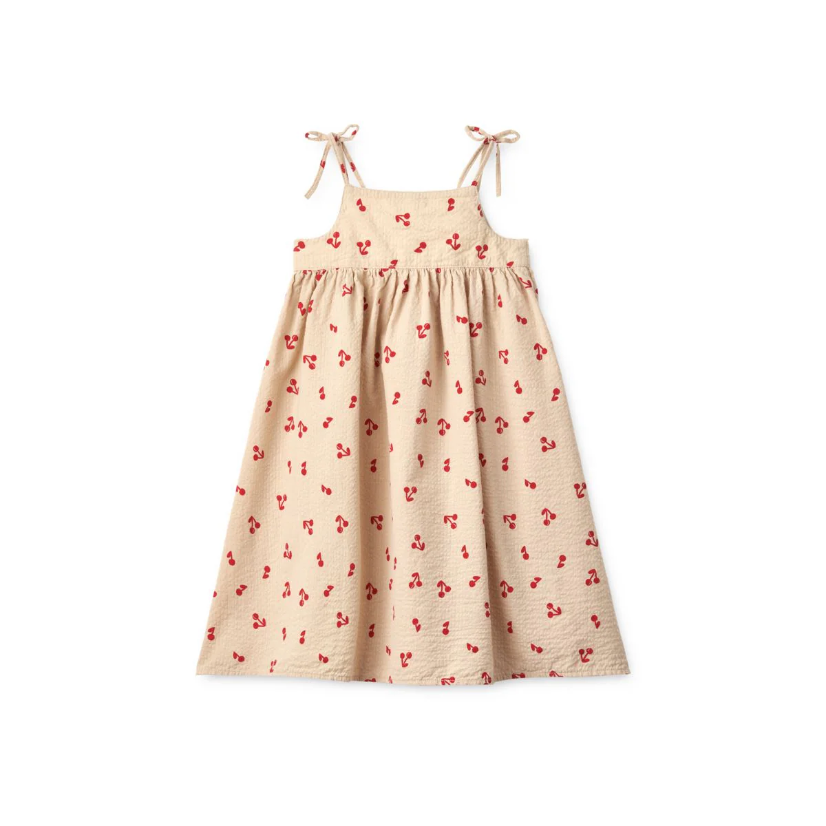 Eli printed empire dress - Cherries / Apple blossom