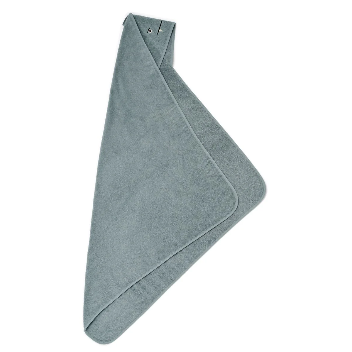 Augusta Hooded Junior Towel - Blue fog