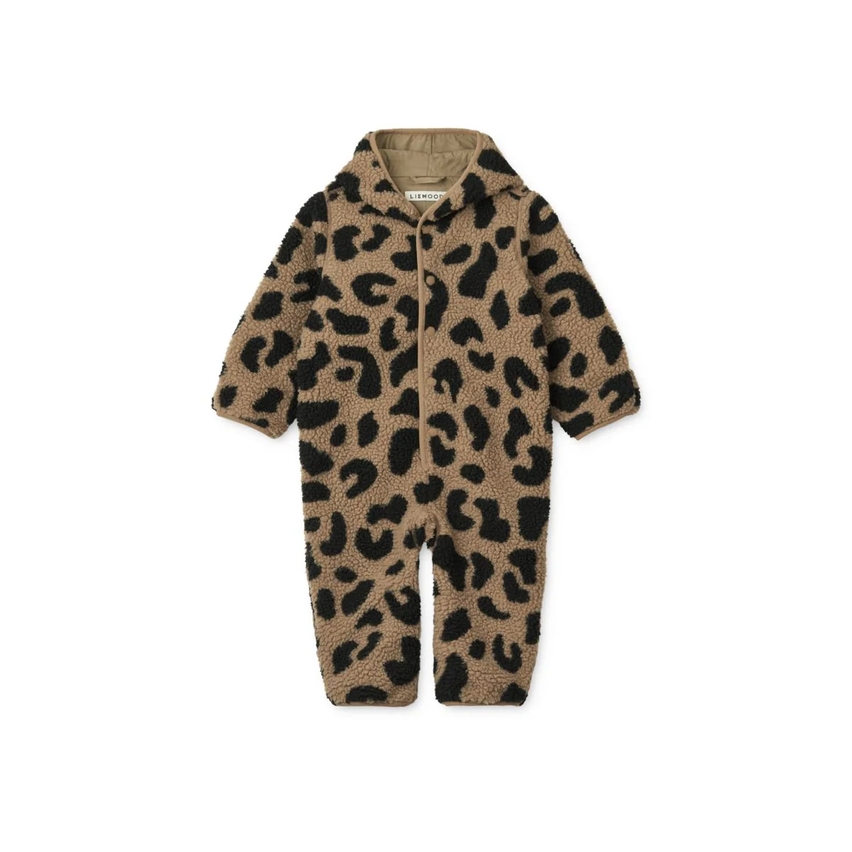 Fraser Baby Pile Jumpsuit - Mega leo / oat mix
