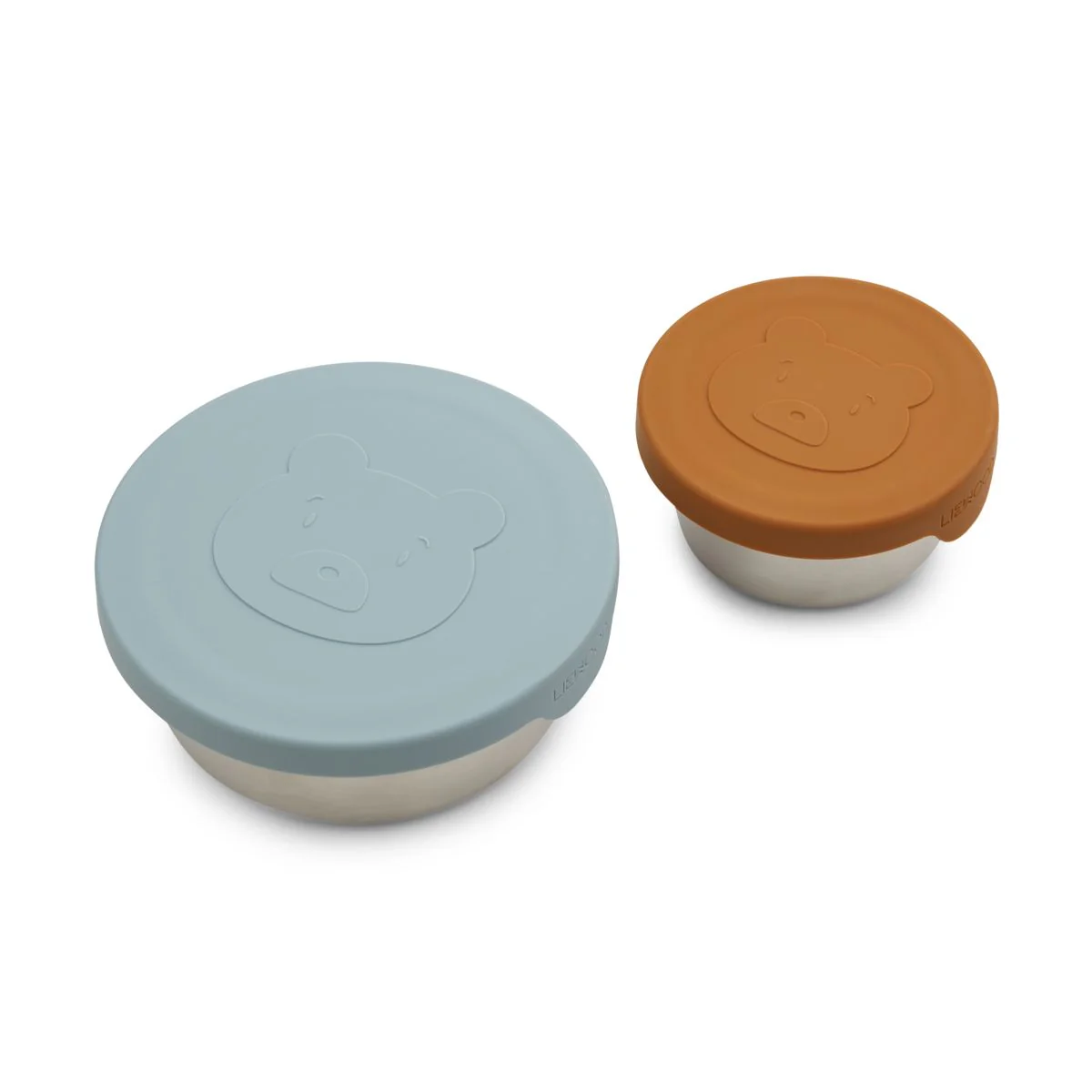 Fiby snack box set - Mr bear sea blue mix