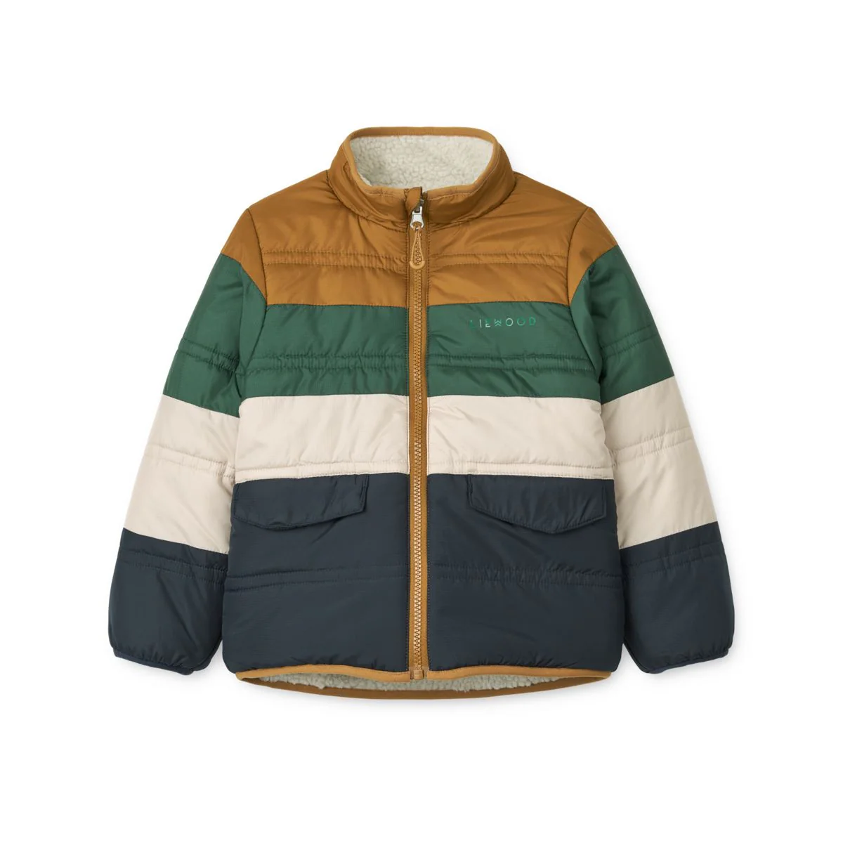 Maxson Reversible Jacket - Classic navy multi mix