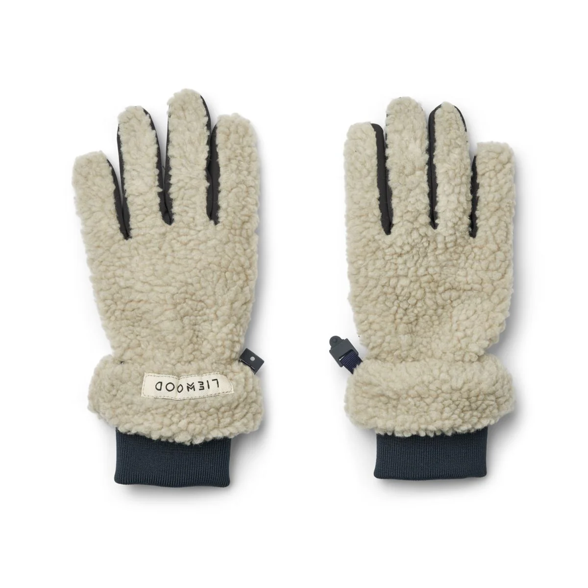 Demi Pile Gloves - Classic navy / Golden caramel