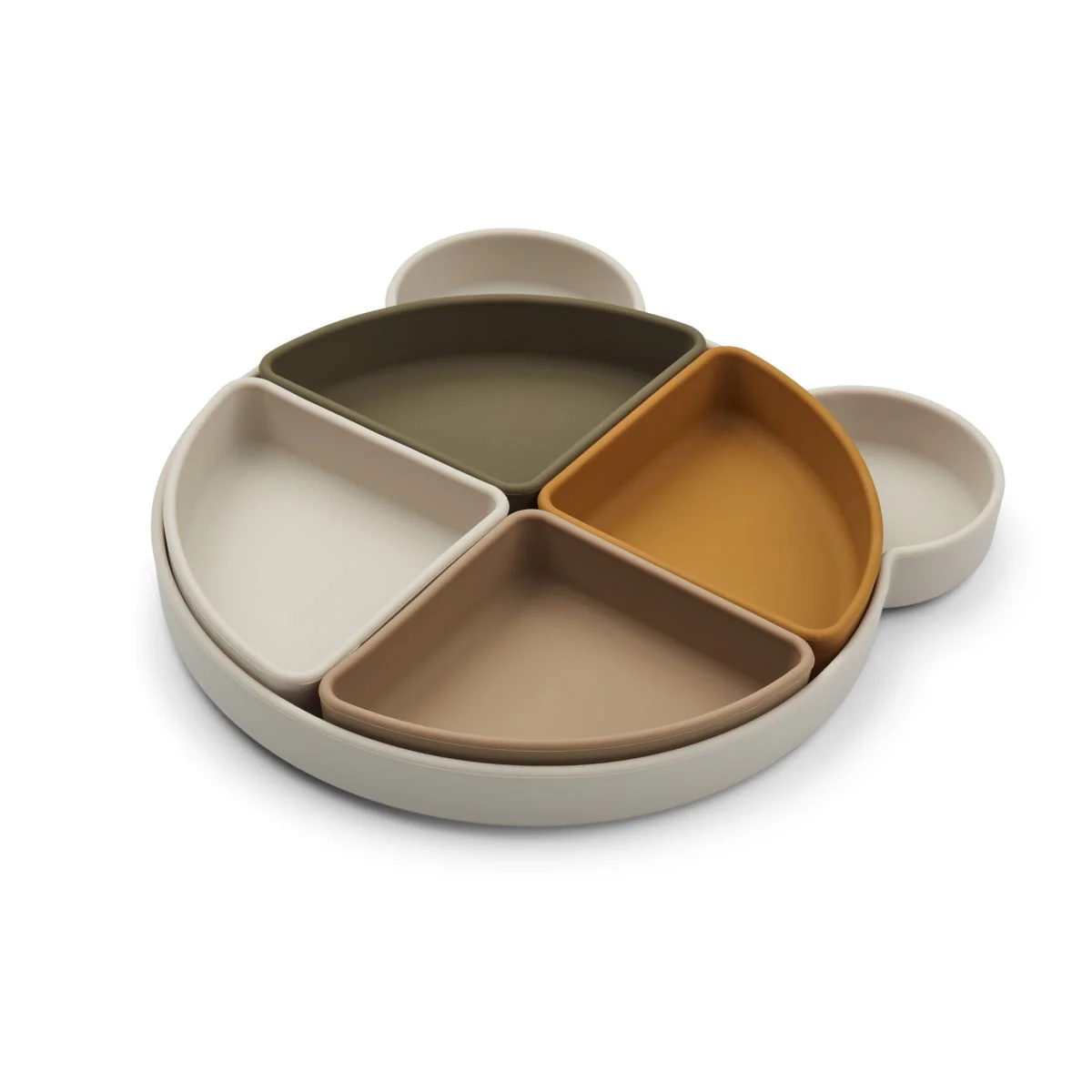 Arne divider plate - Cat rose multi mix