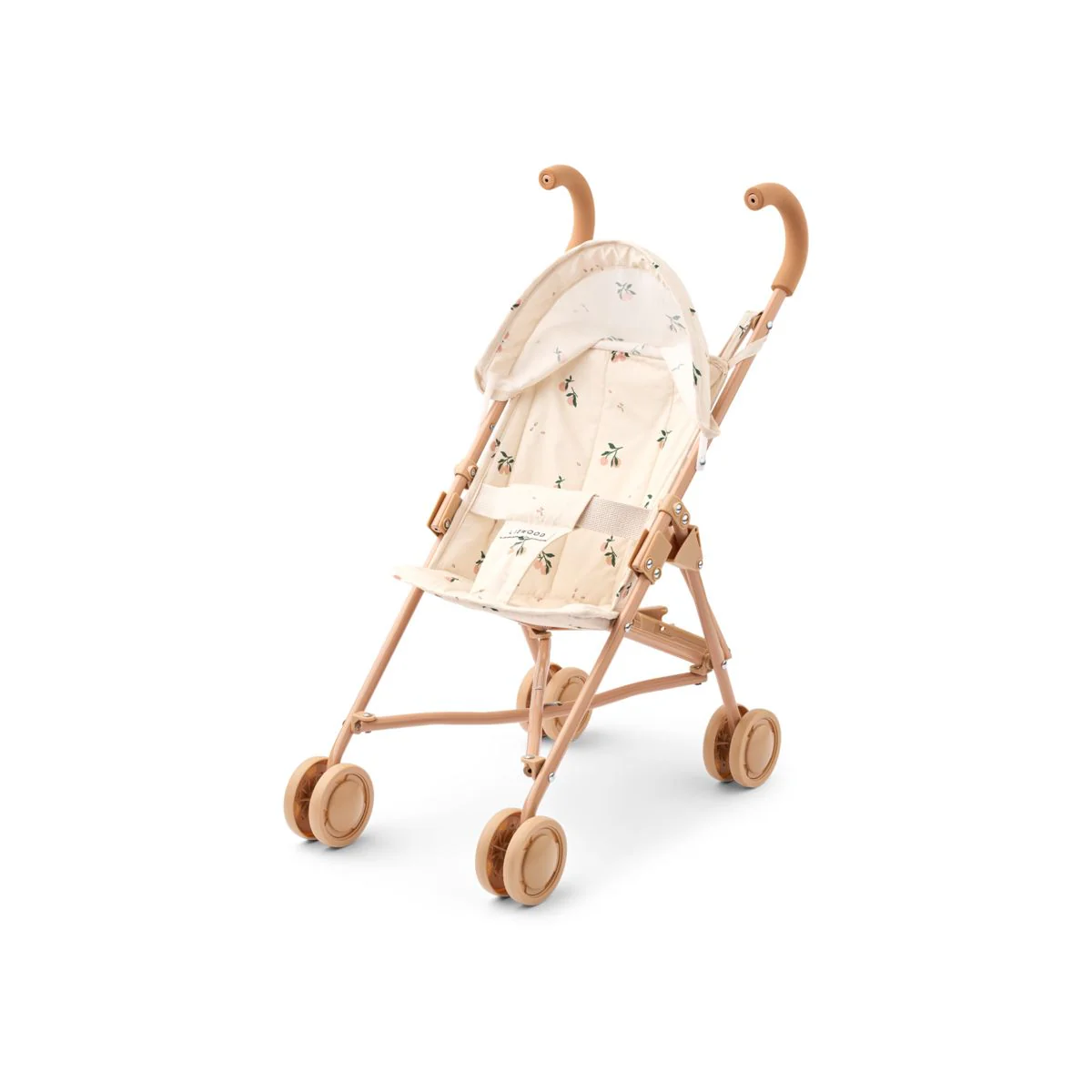 Elsie Doll Stroller - Peach / Sea shell