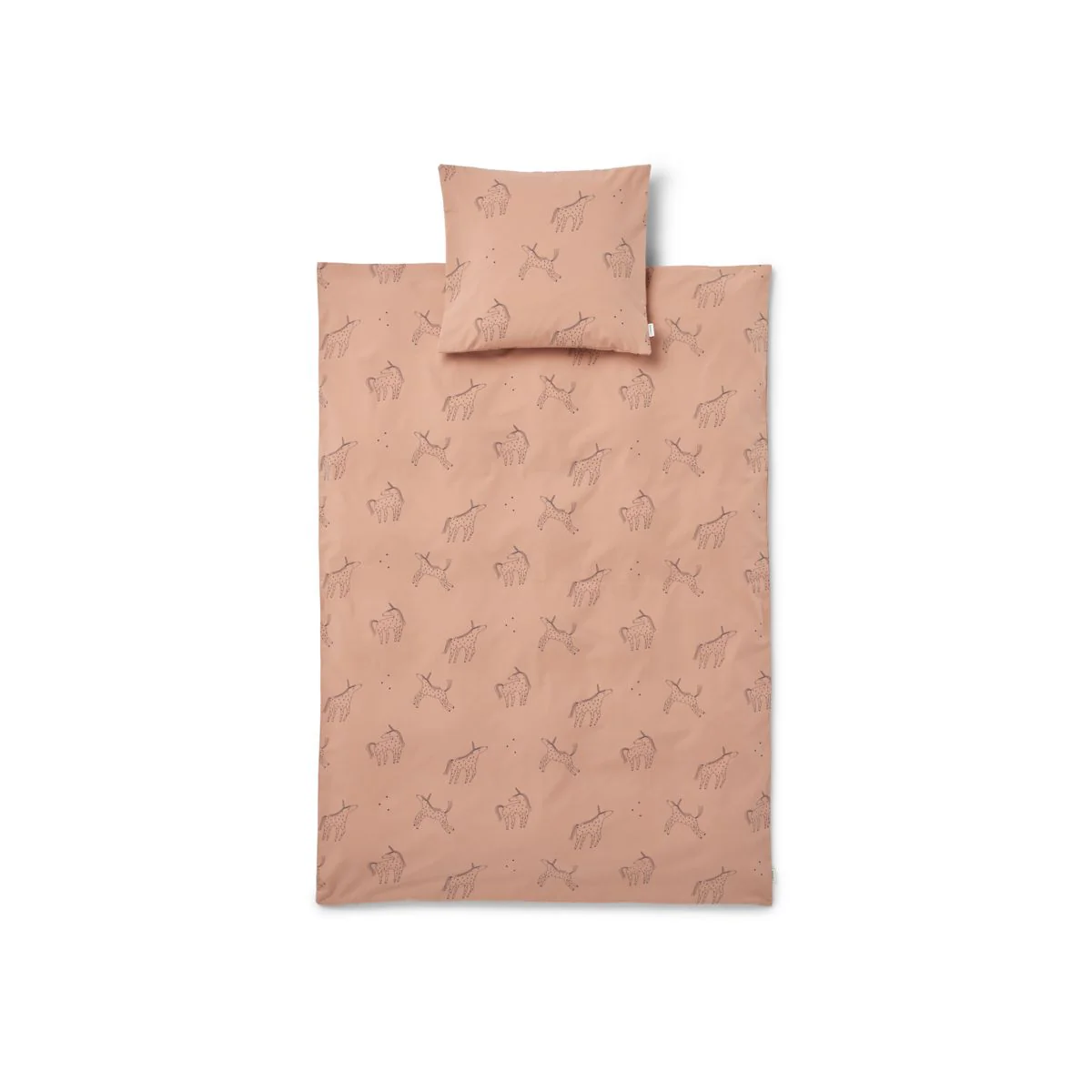 Ingeborg Junior Printed Bedding - Double dot / SIlver lining