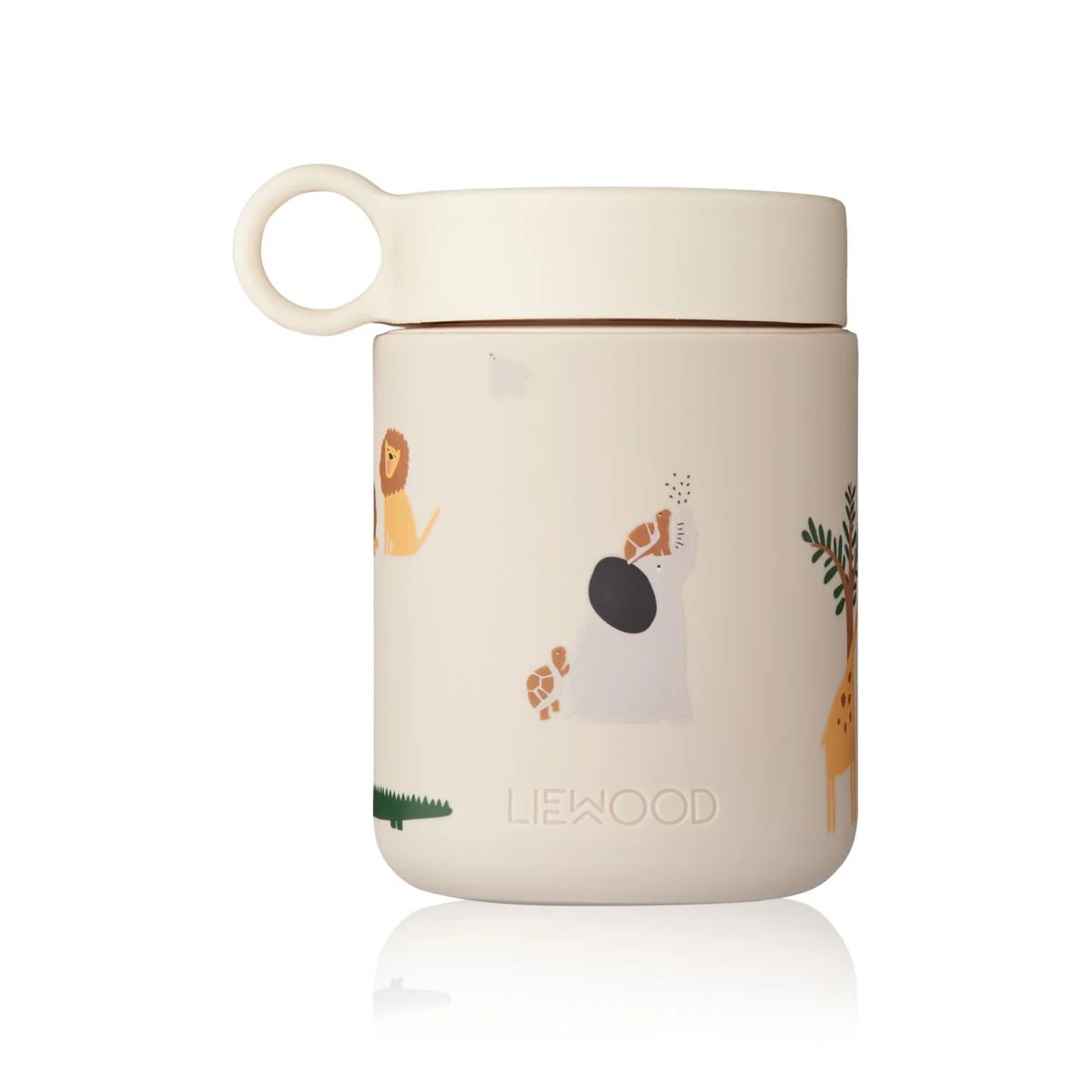 Kian food jar - Dinosaurs / Mist