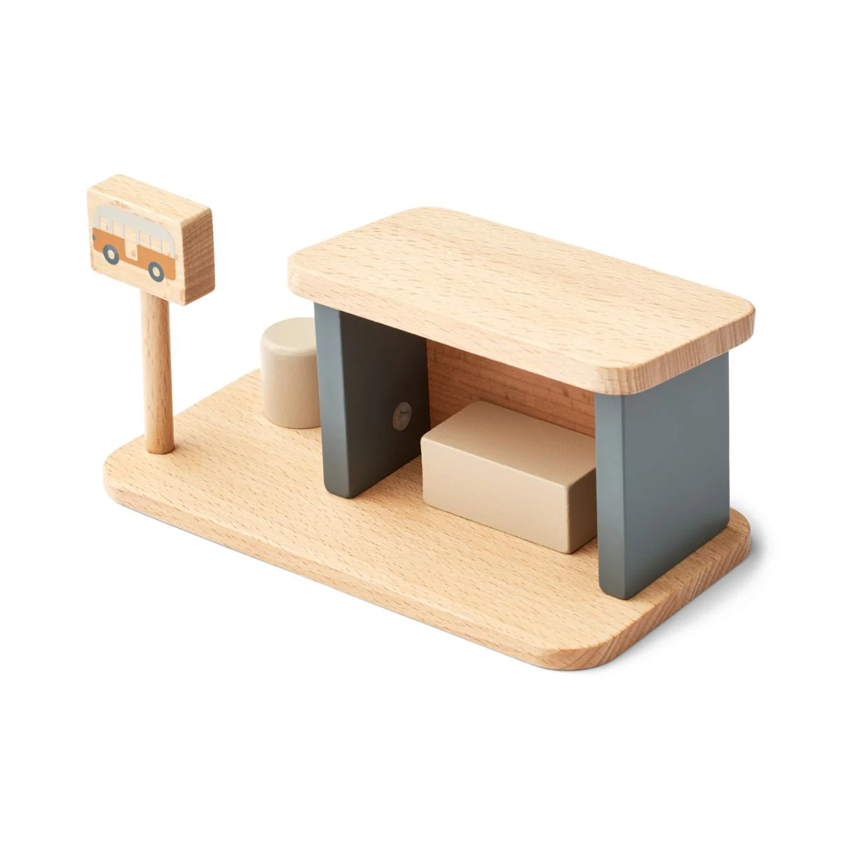 Village Car Set - Apple red multi mix