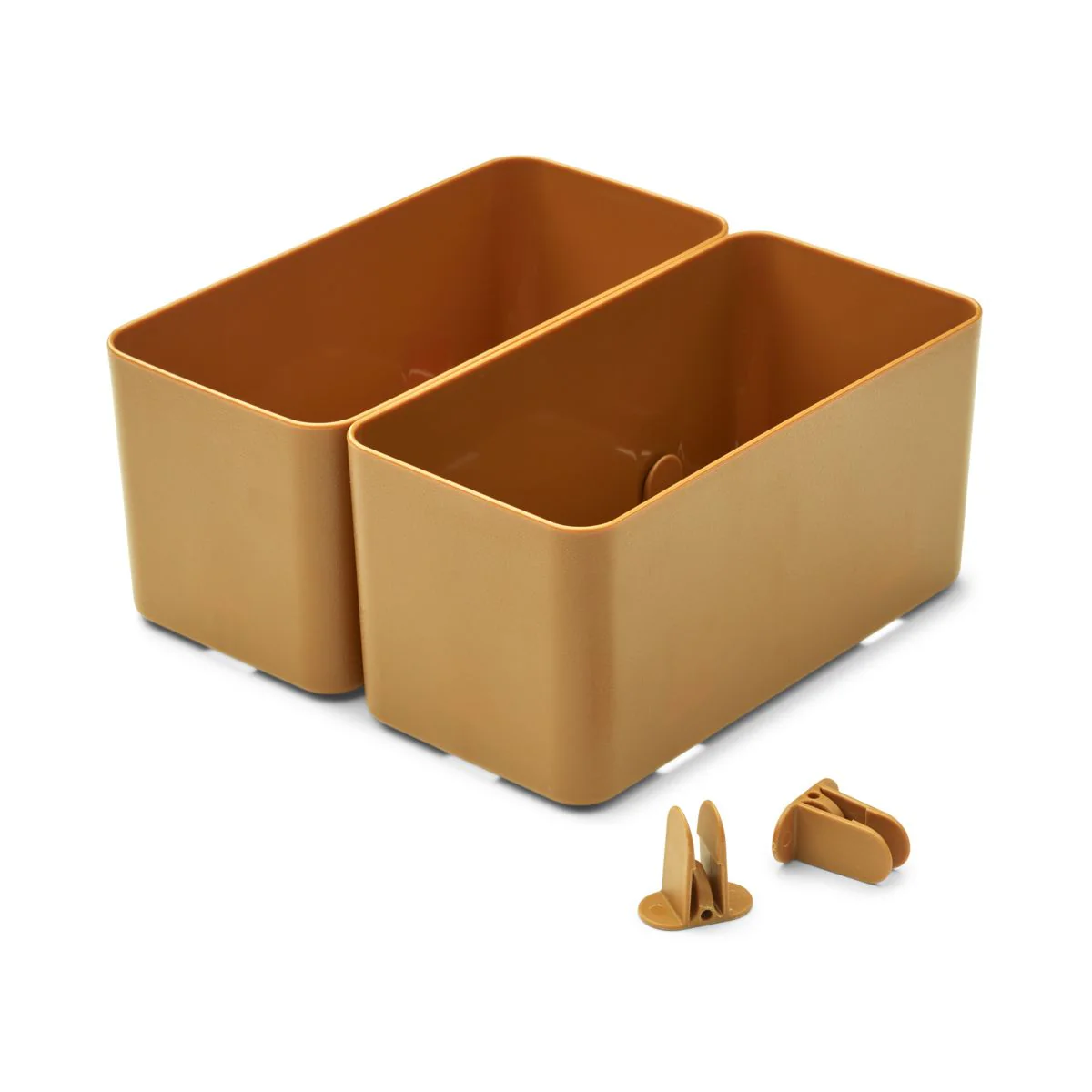 Jamal storage system 2-pack large - Golden caramel