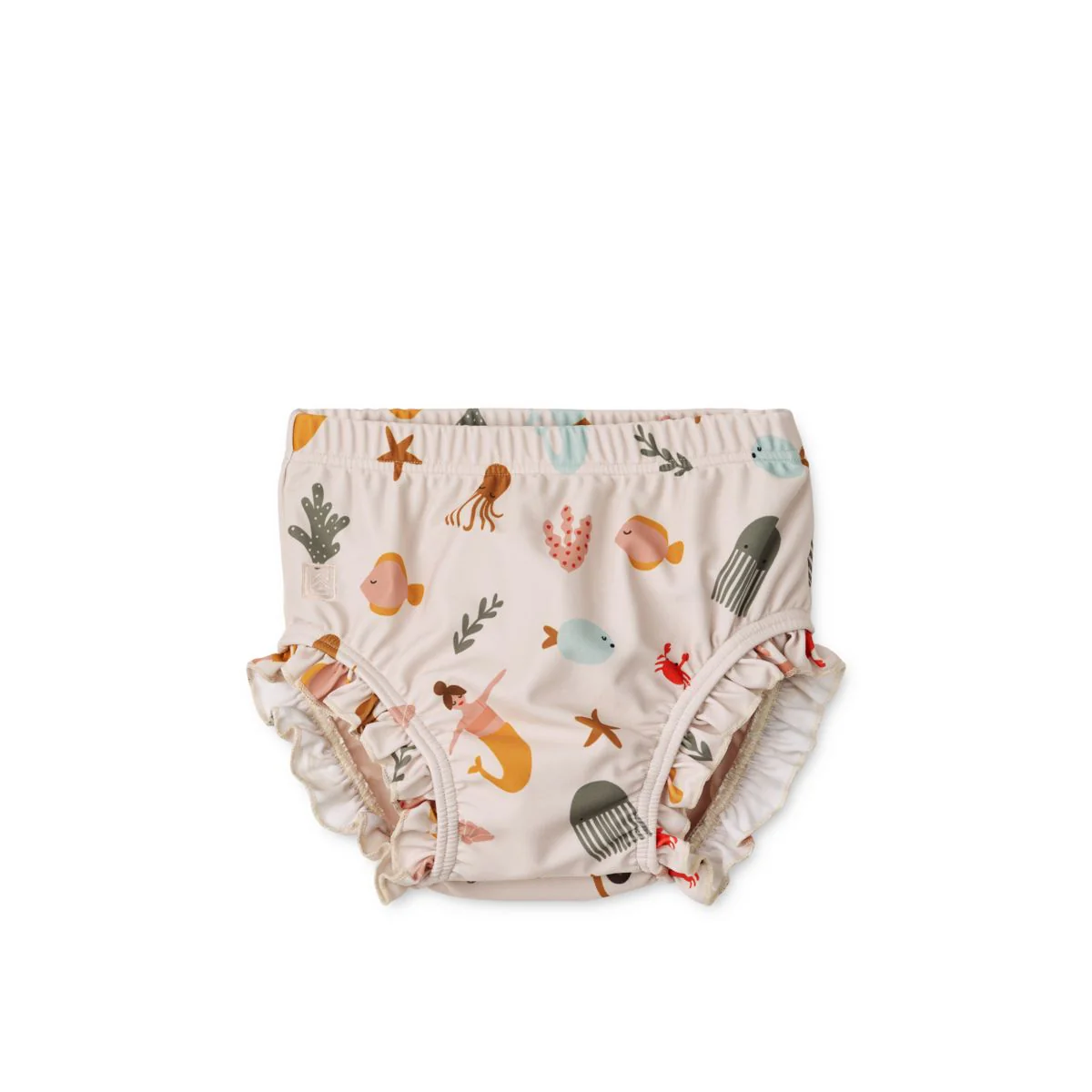 Mila Baby Swim Pants - Peach / Sea shell