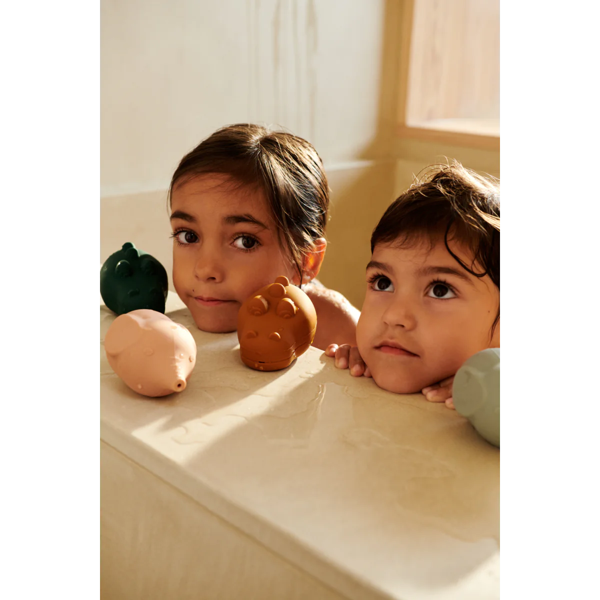 Carolina Squeezy Toy 4-Pack - Dove blue multi mix