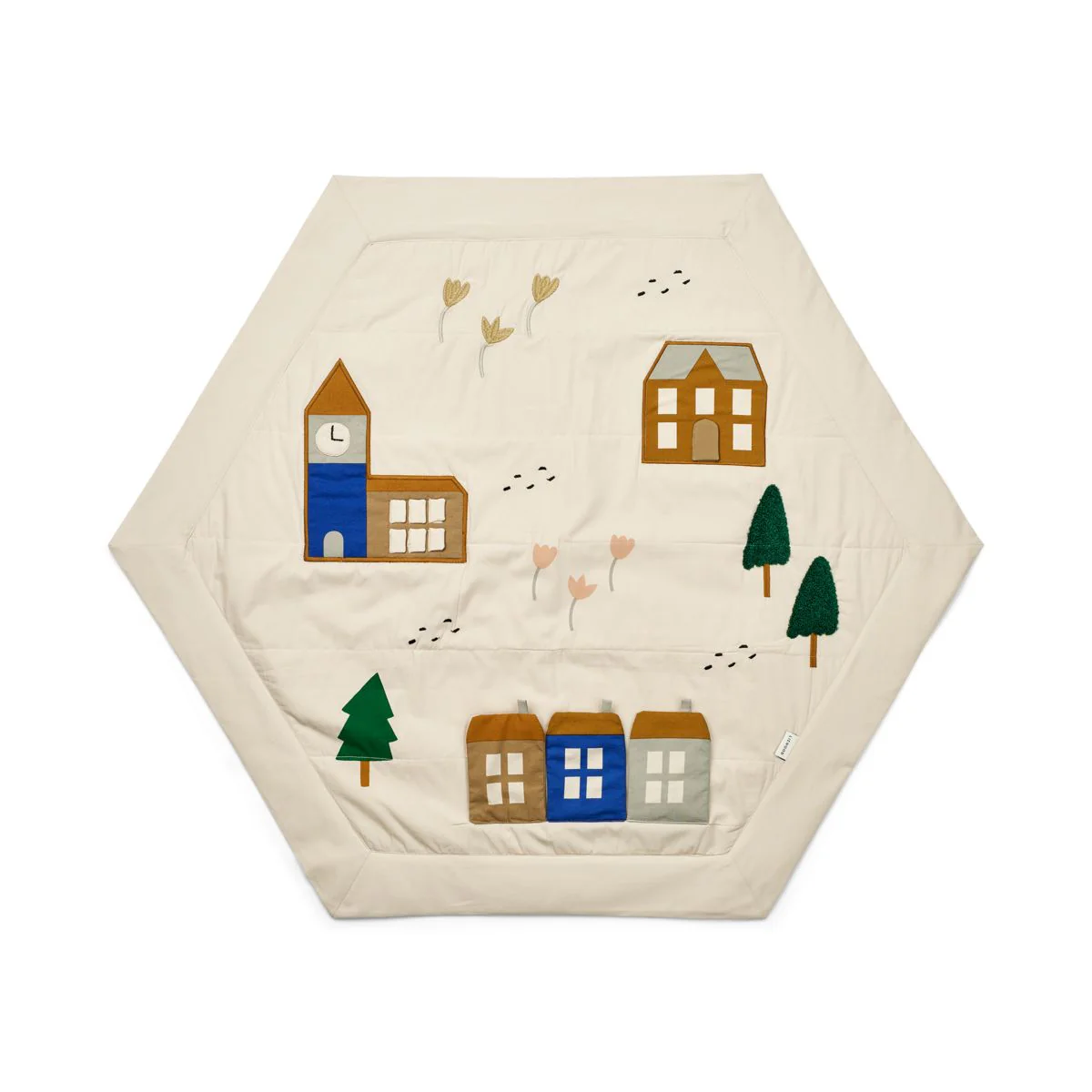 Adonna Transportable Activity Blanket - Road map / Sandy