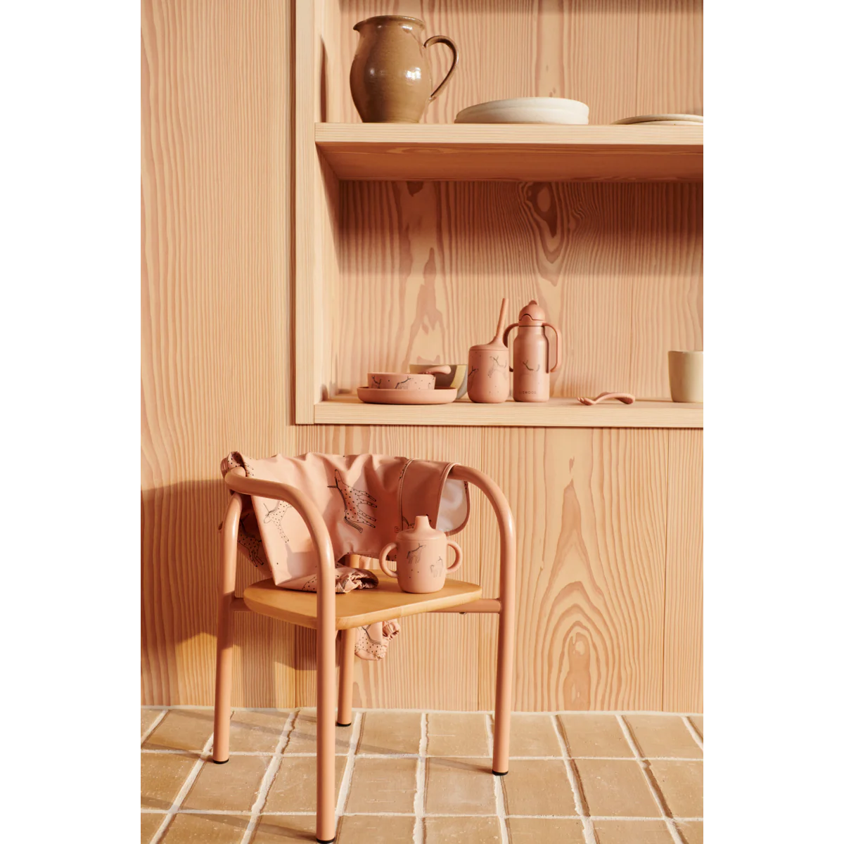 Ryle Tableware Set - Dinosaurs / Mist