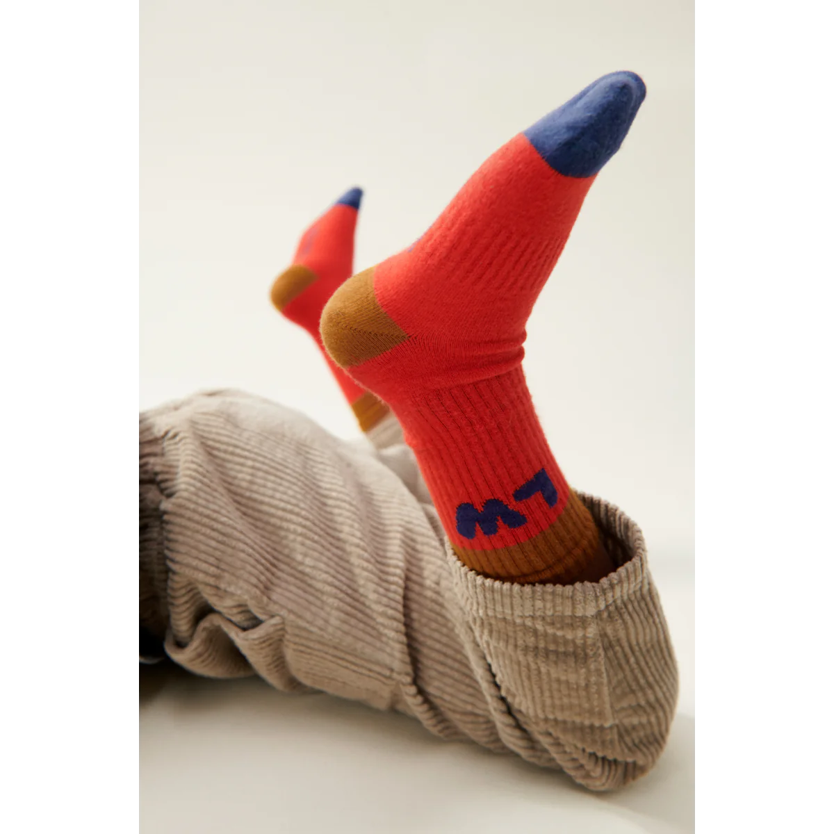 Annette Socks 2-Pack - Creme de la creme / Golden caramel mix