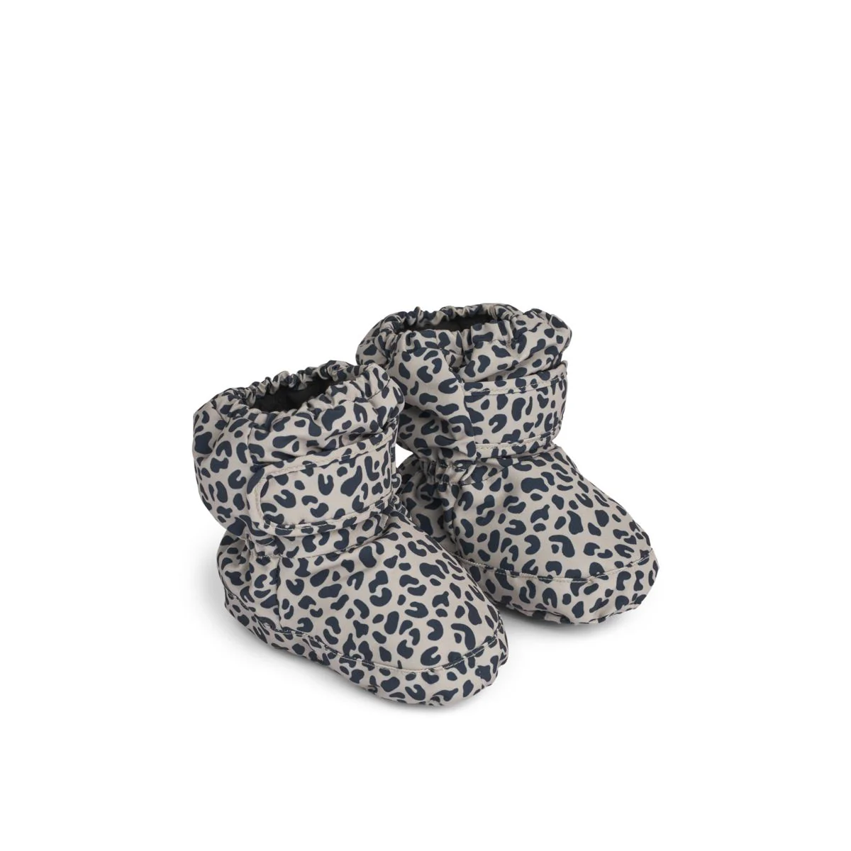 Heather Baby Footies - Indigo blue