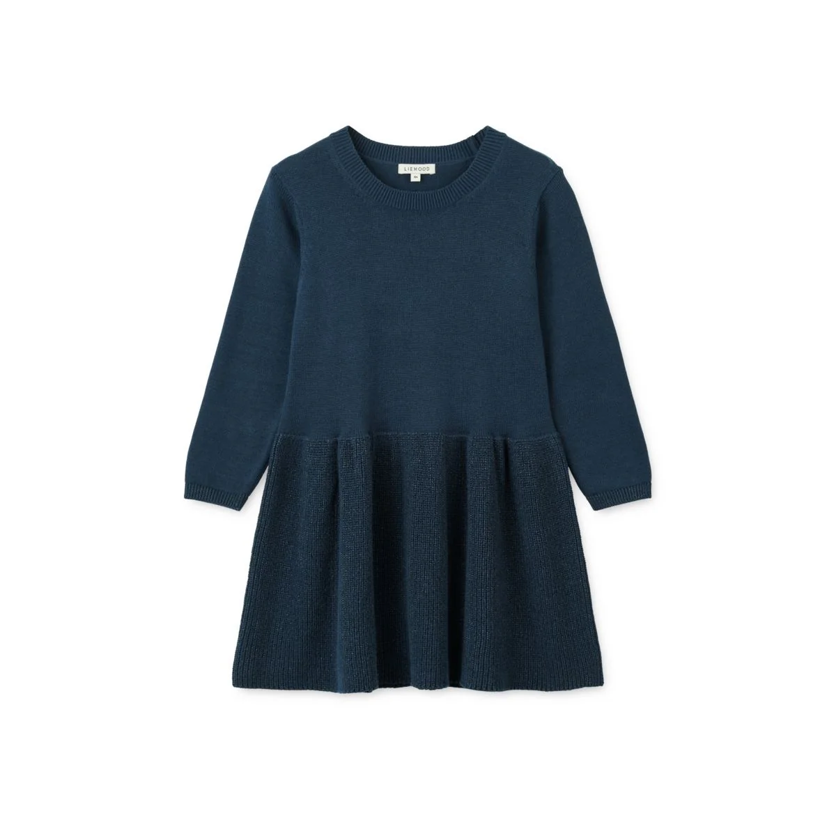 Caia Lurex Knit Dress - Classic Navy