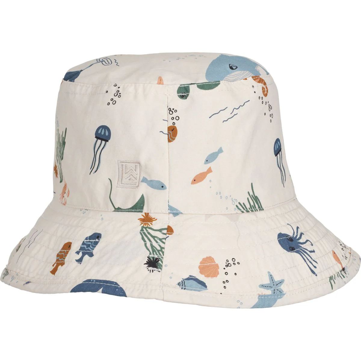 Damon printed bucket hat - Sea creature / Sandy