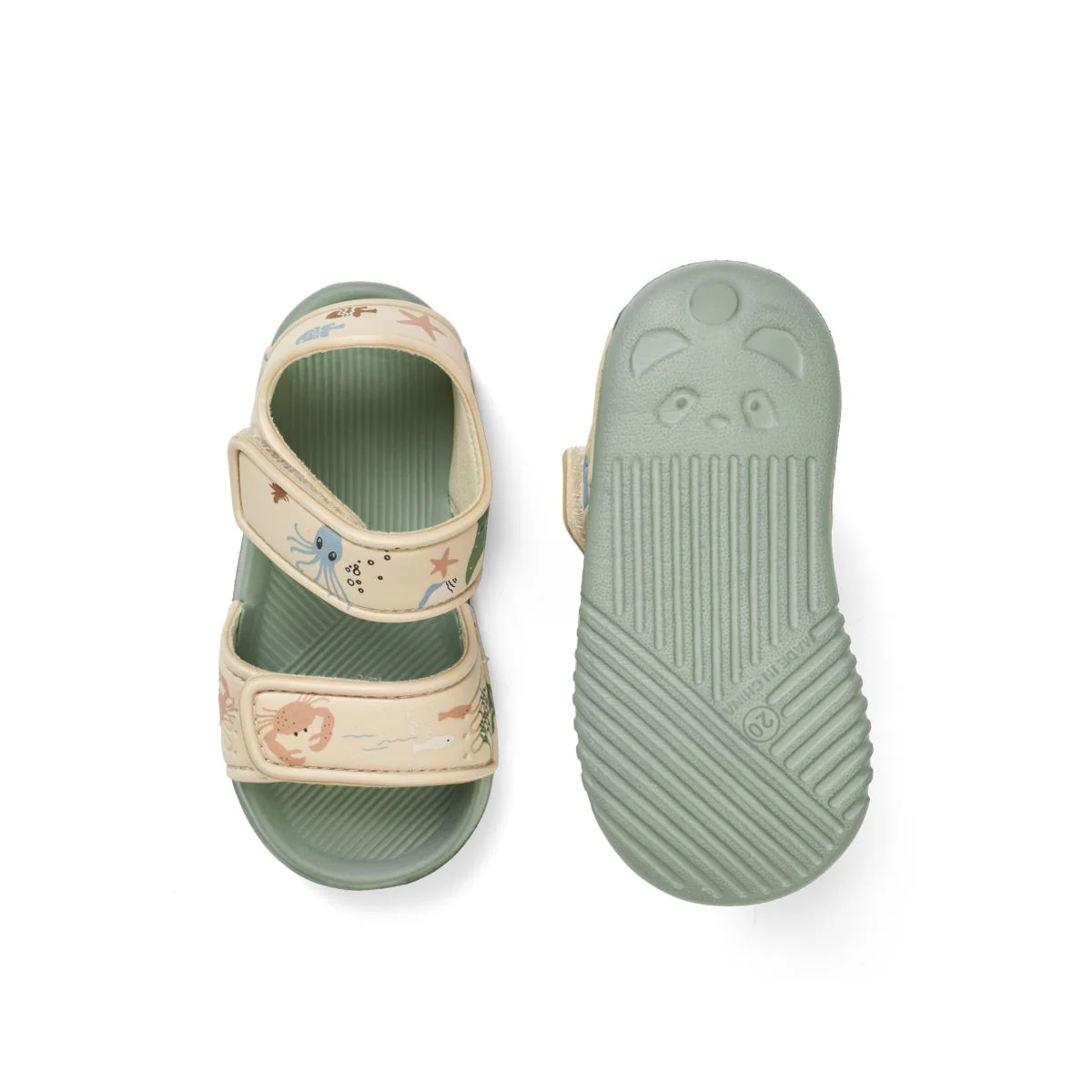 Blumer EVA Strap Sandals - Peach / Sea shell