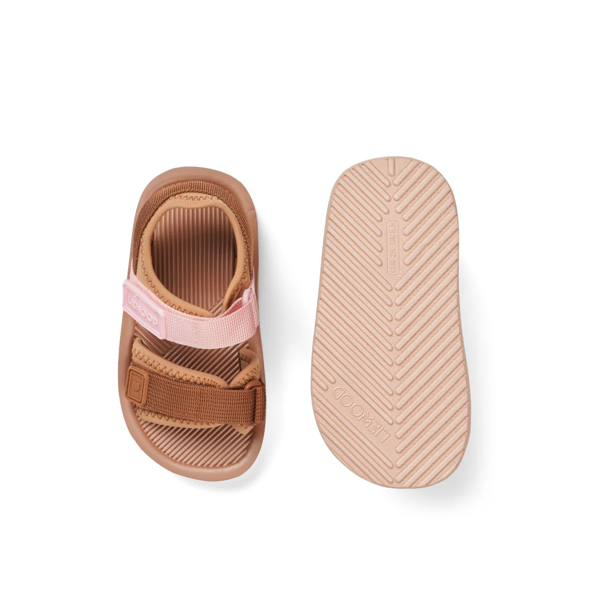 Monty strap Sandals - Golden caramel mix