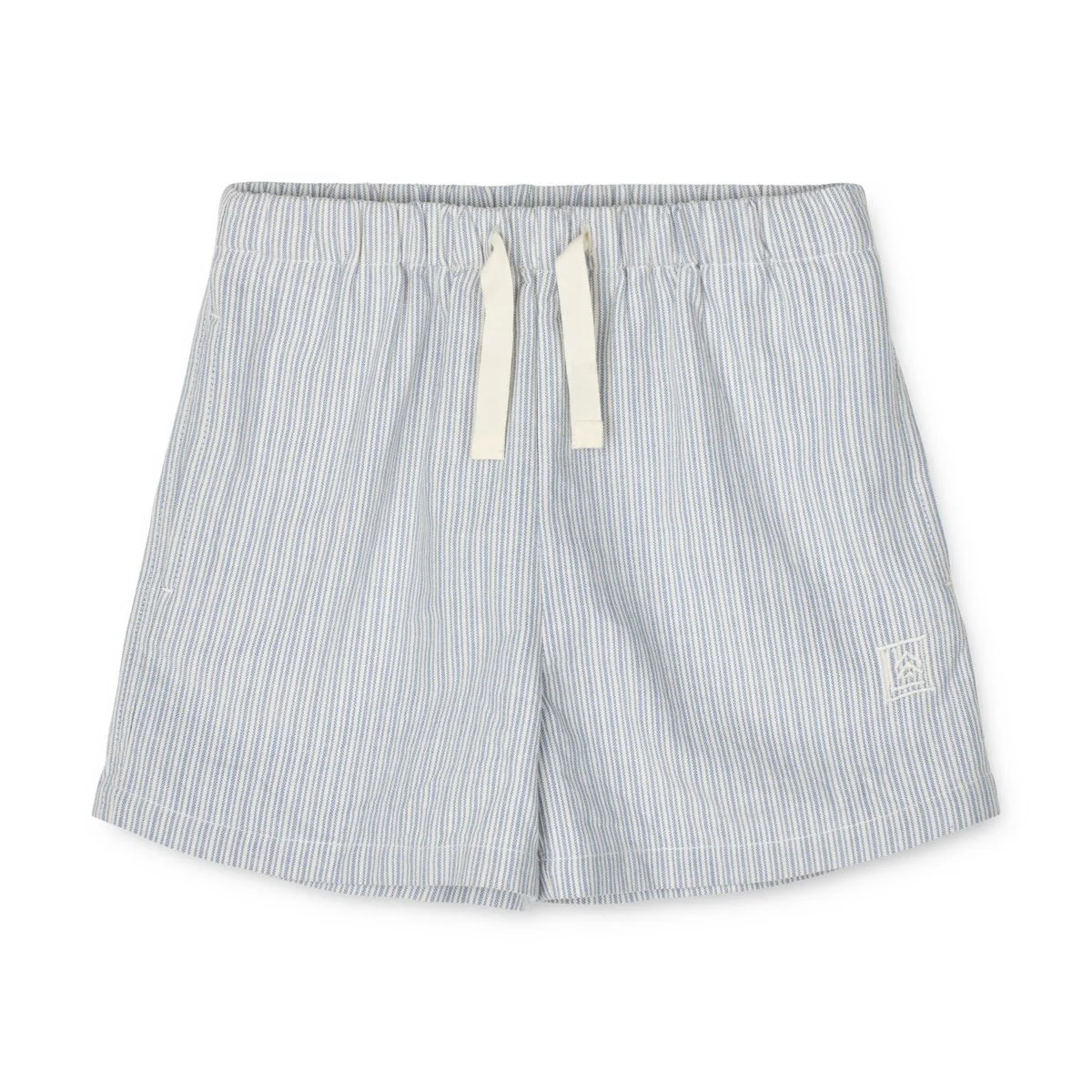 Madison striped cotton shorts - Y/D Stripe Riverside / Creme de la creme