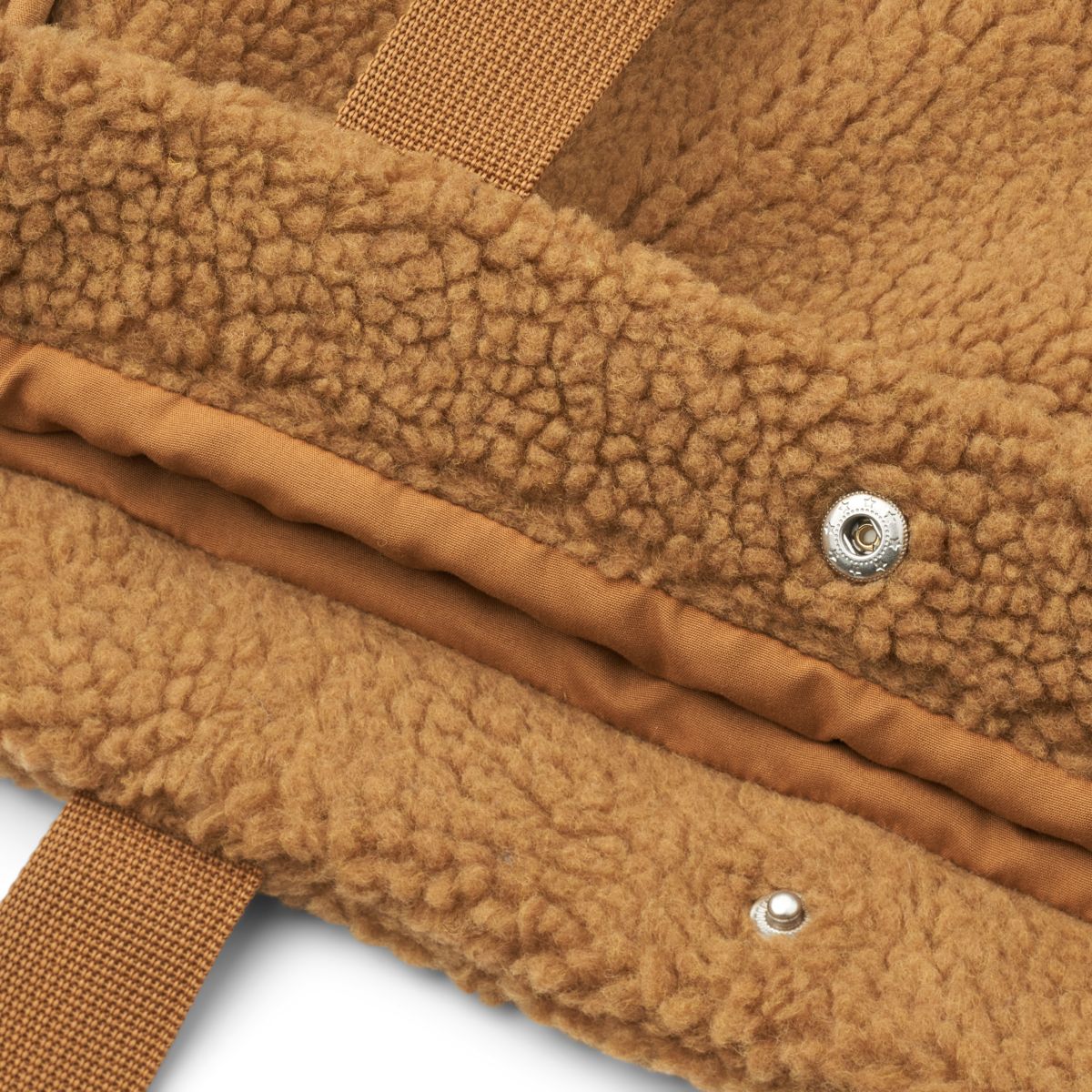 Reed Tote Bag - Check Army brown / Dark sandy