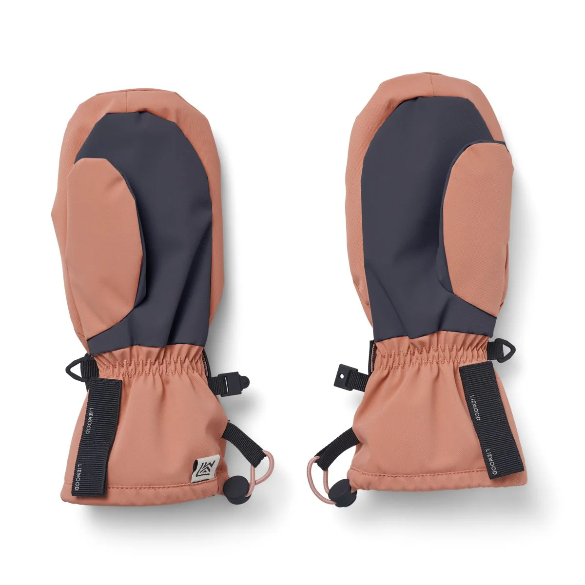Sigge ski gloves - Tuscany rose