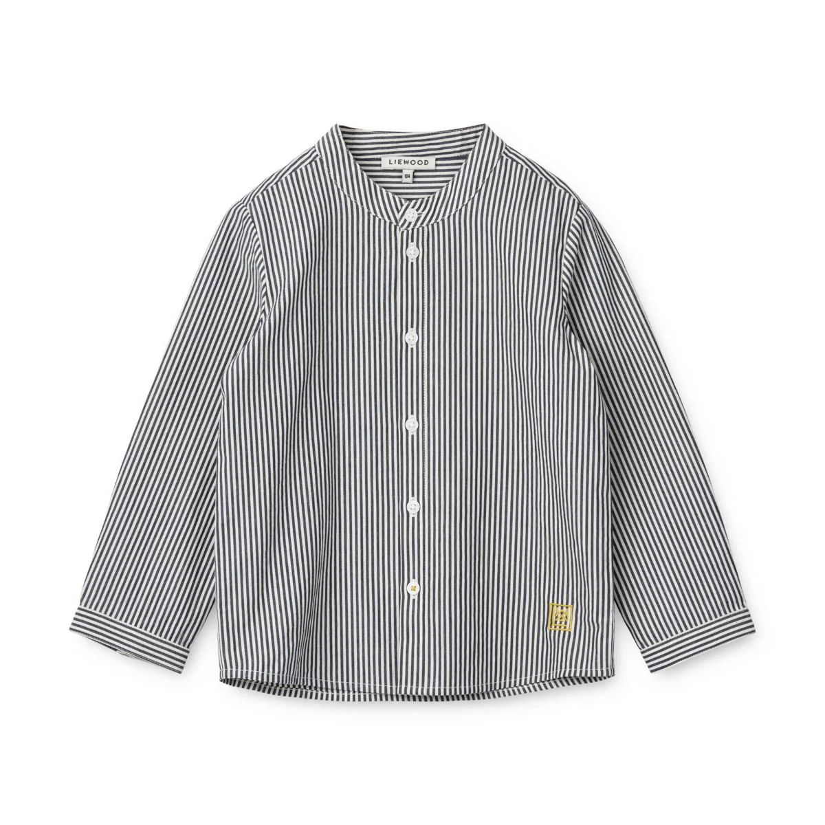 Austin shirt - Y/D Stripe Classic navy / Creme de la creme