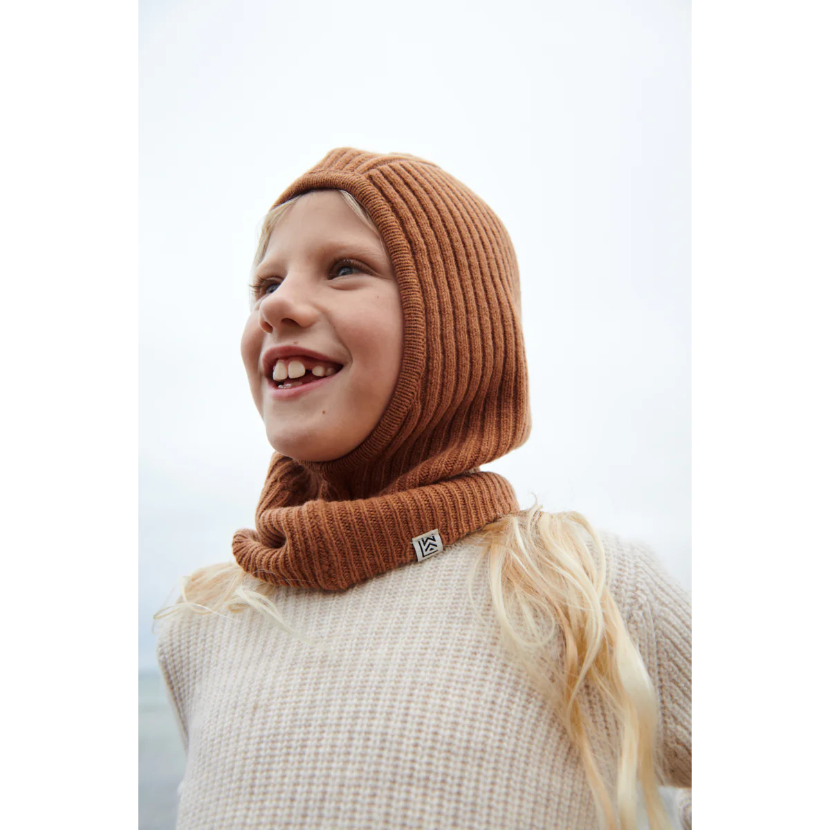 Folke balaclava - Sandy melange